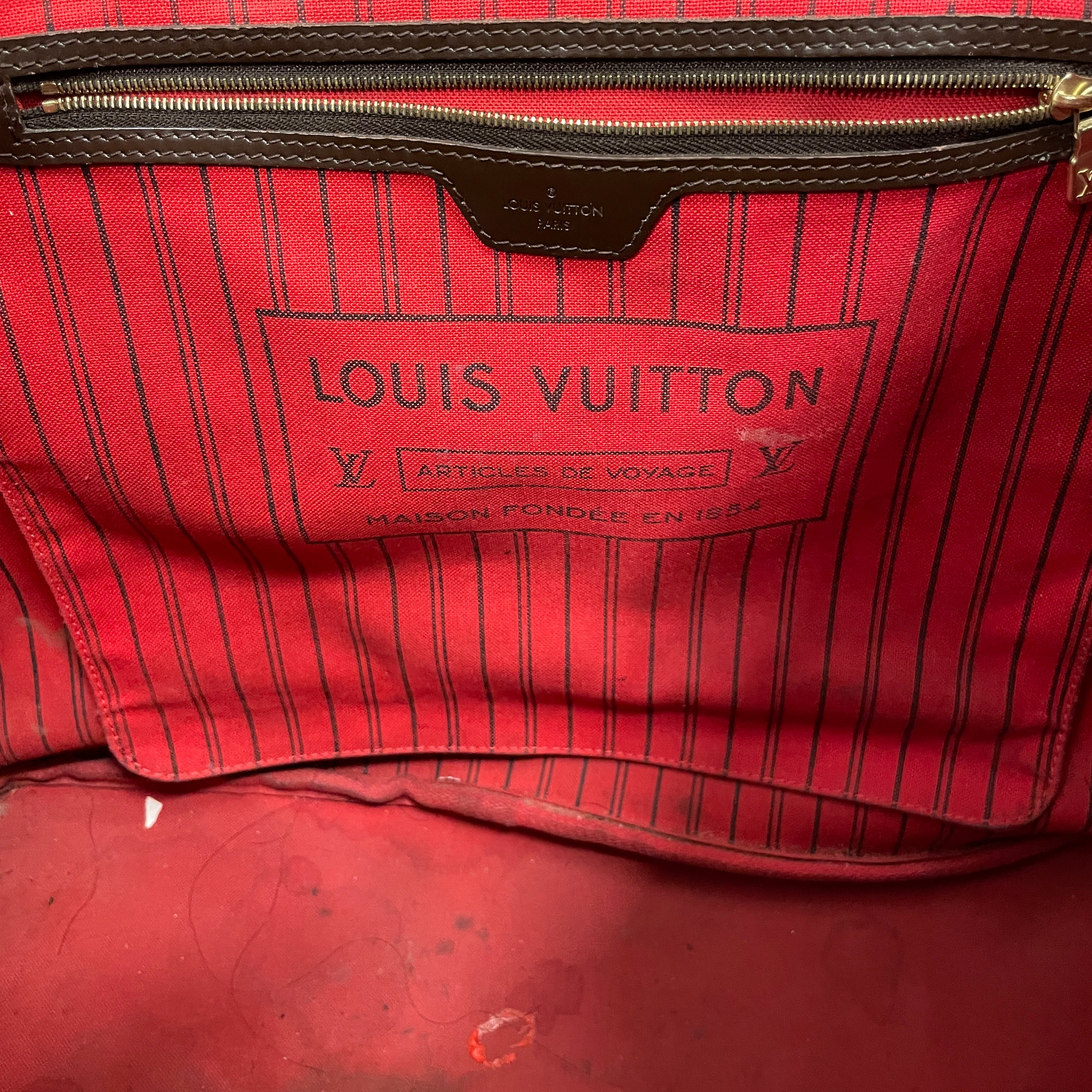 LOUIS VUITTON/Tote Bag/Monogram/Leather/BRW/neverfull bandouliere view 7