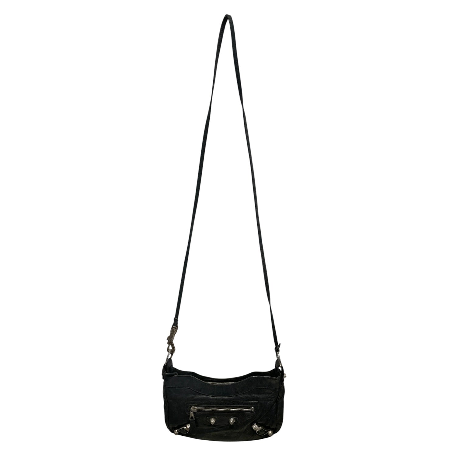 BALENCIAGA/Hand Bag/Leather/GRY/CLASSIC HIP BAG view 3