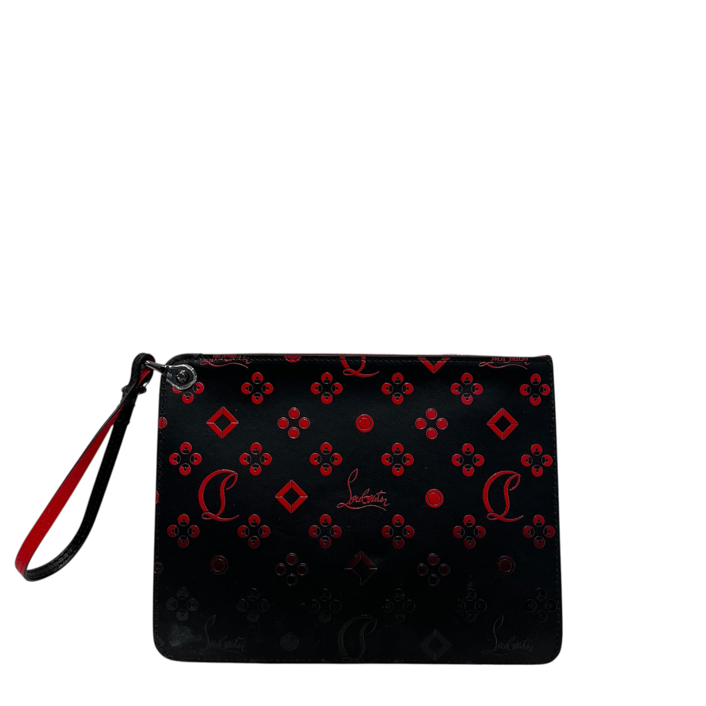 Christian Louboutin/Pouch/All Over Print/Leather/BLK/ view 1