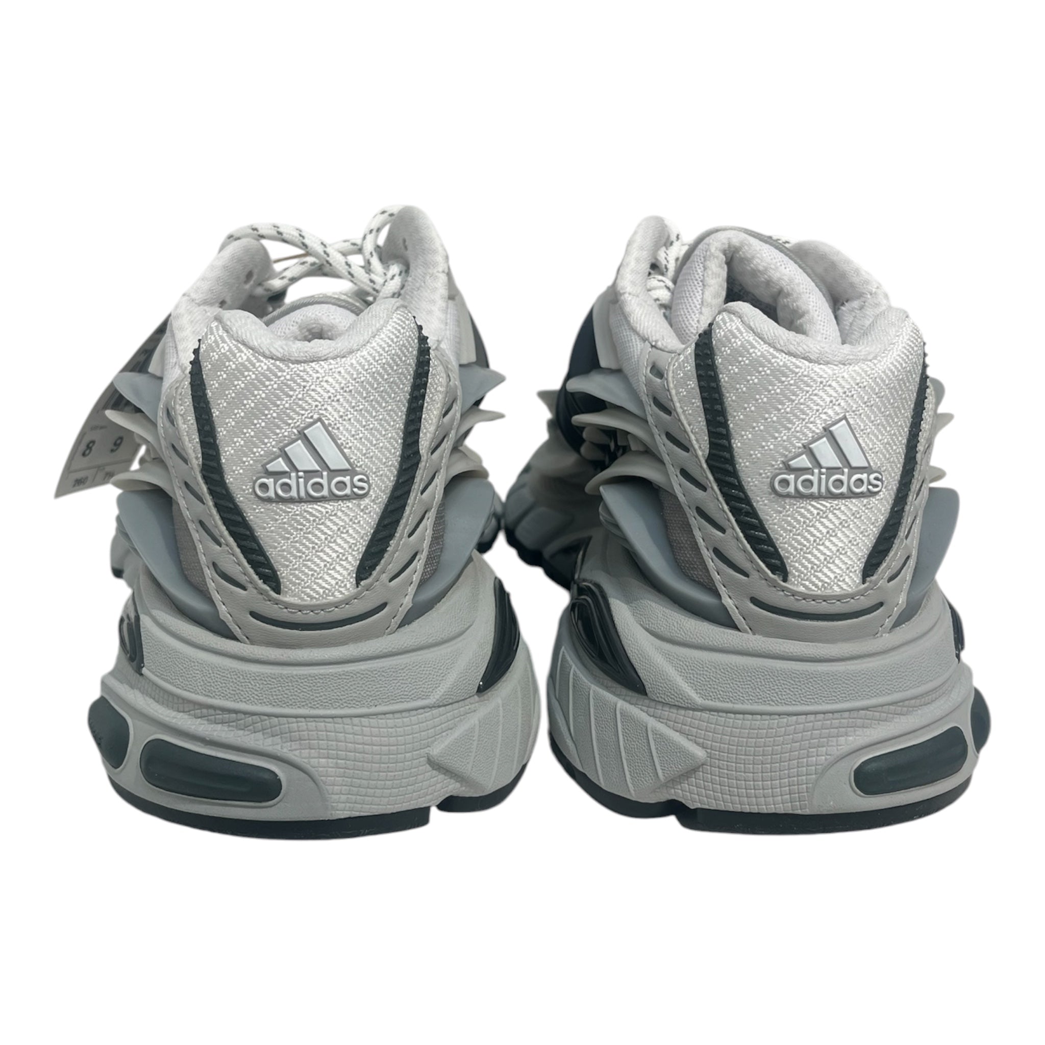 adidas/Low-Sneakers/US 8/Cotton/GRY/jelly fish view 3