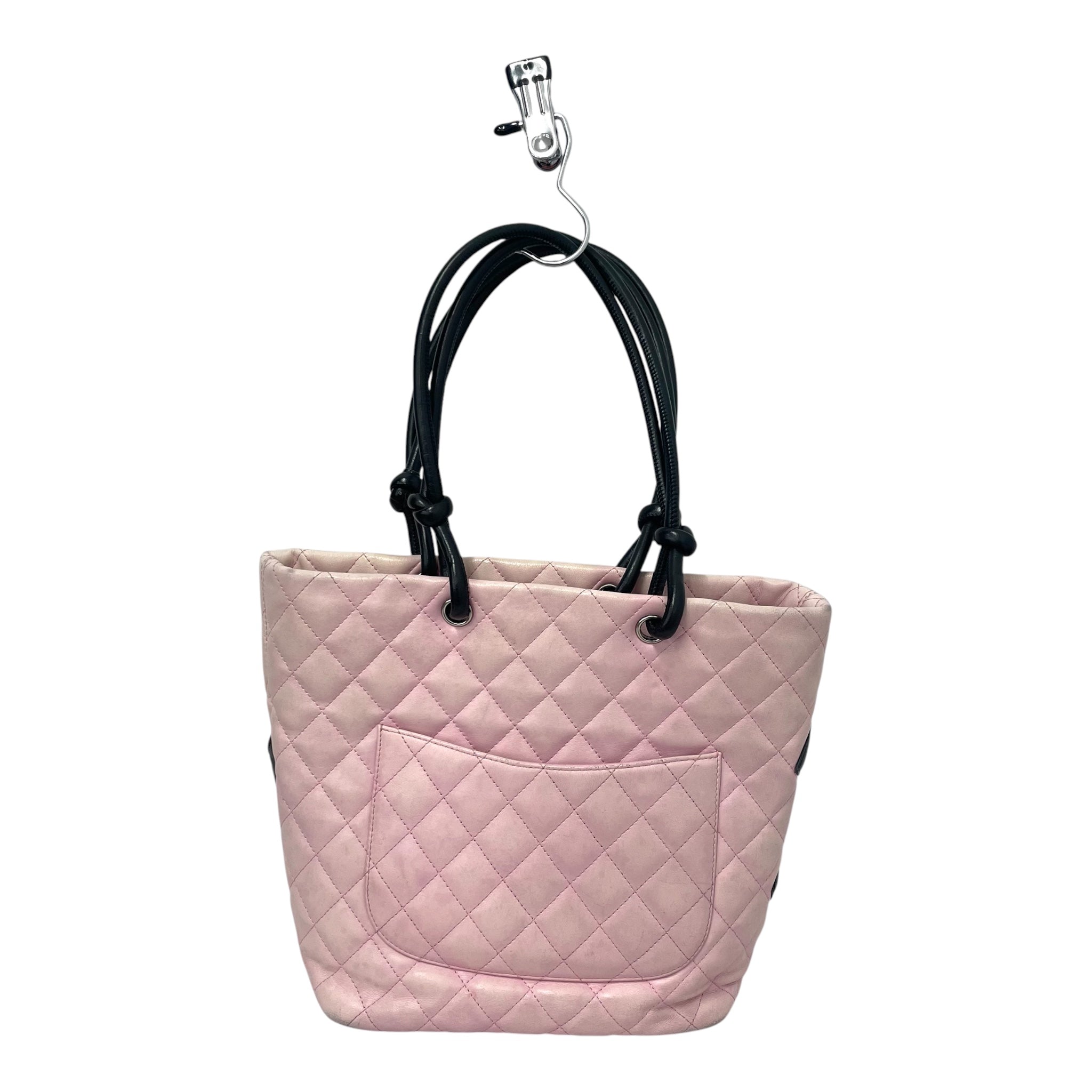CHANEL/Tote Bag/Leather/PNK/Quilted Cigne Cambon Tote view 2