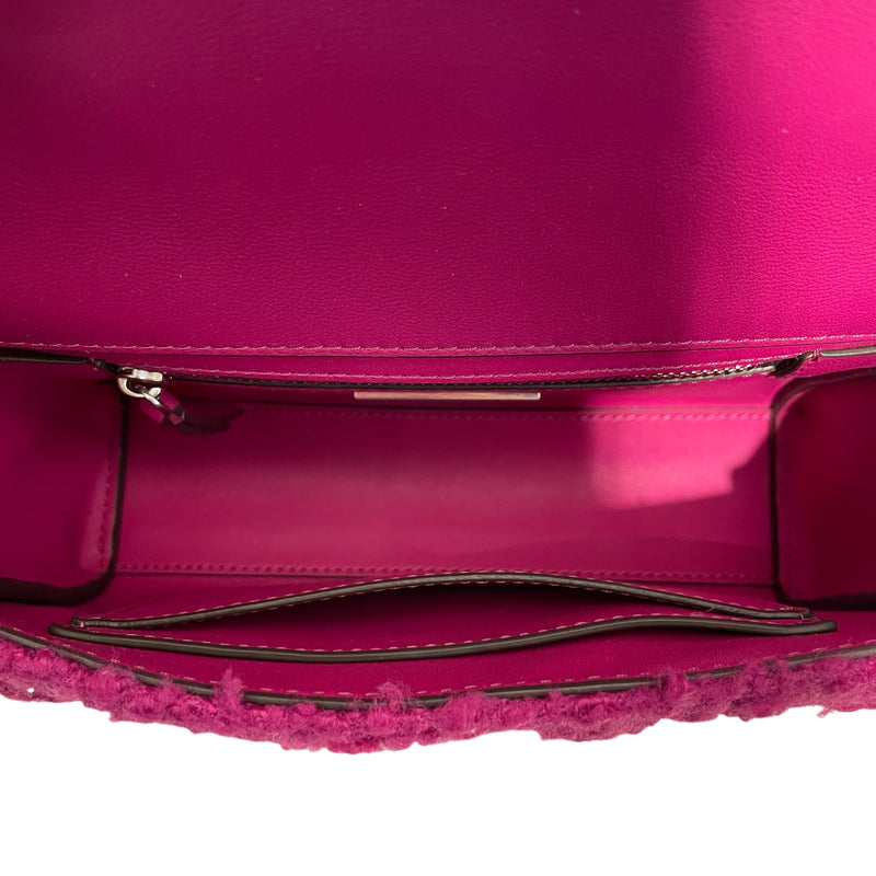 TORY BURCH/Hand Bag/Wool/RED/