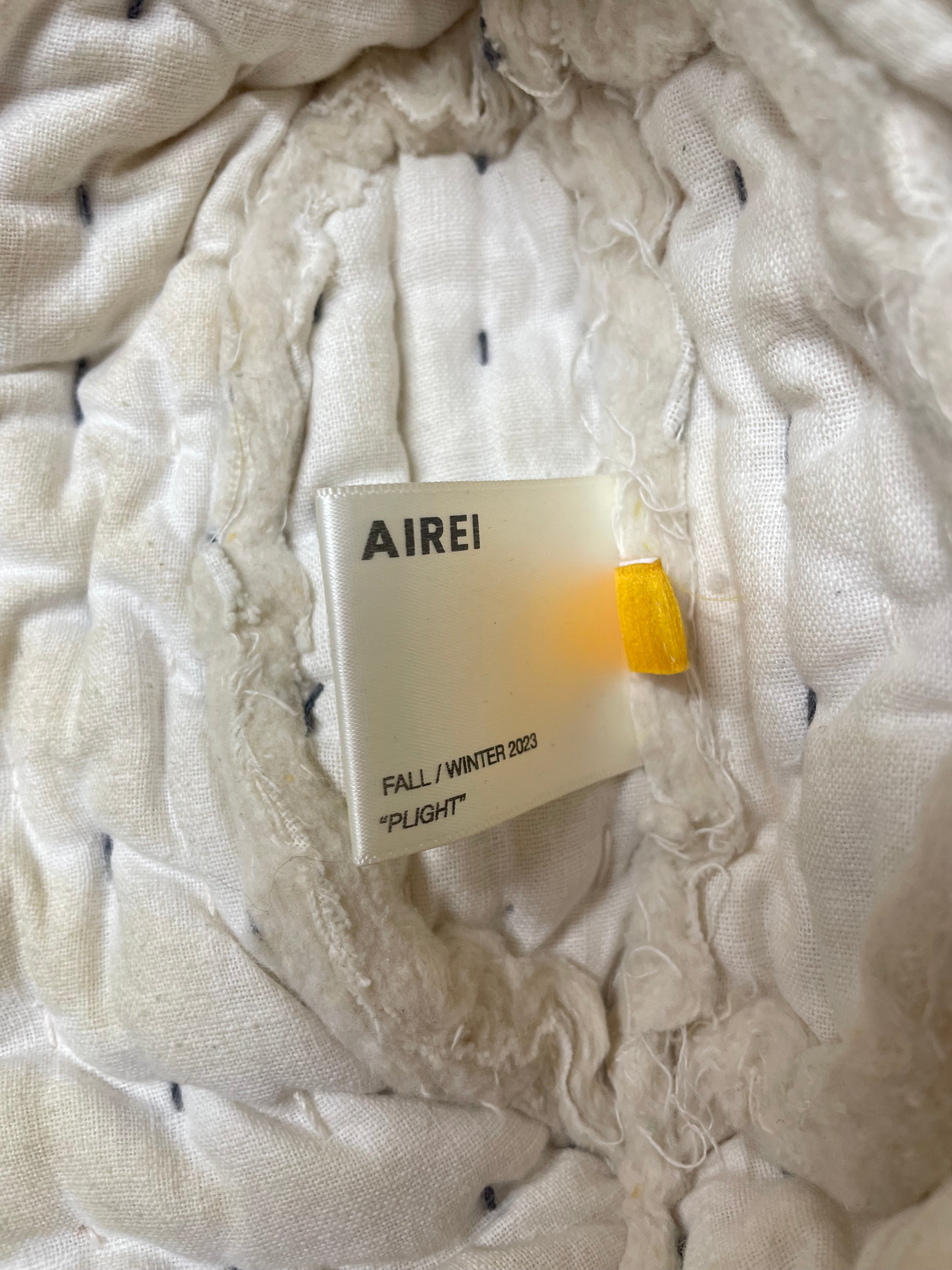 AIREI/Bucket Hat/S/Cotton/WHT/F/W 2023 view 5