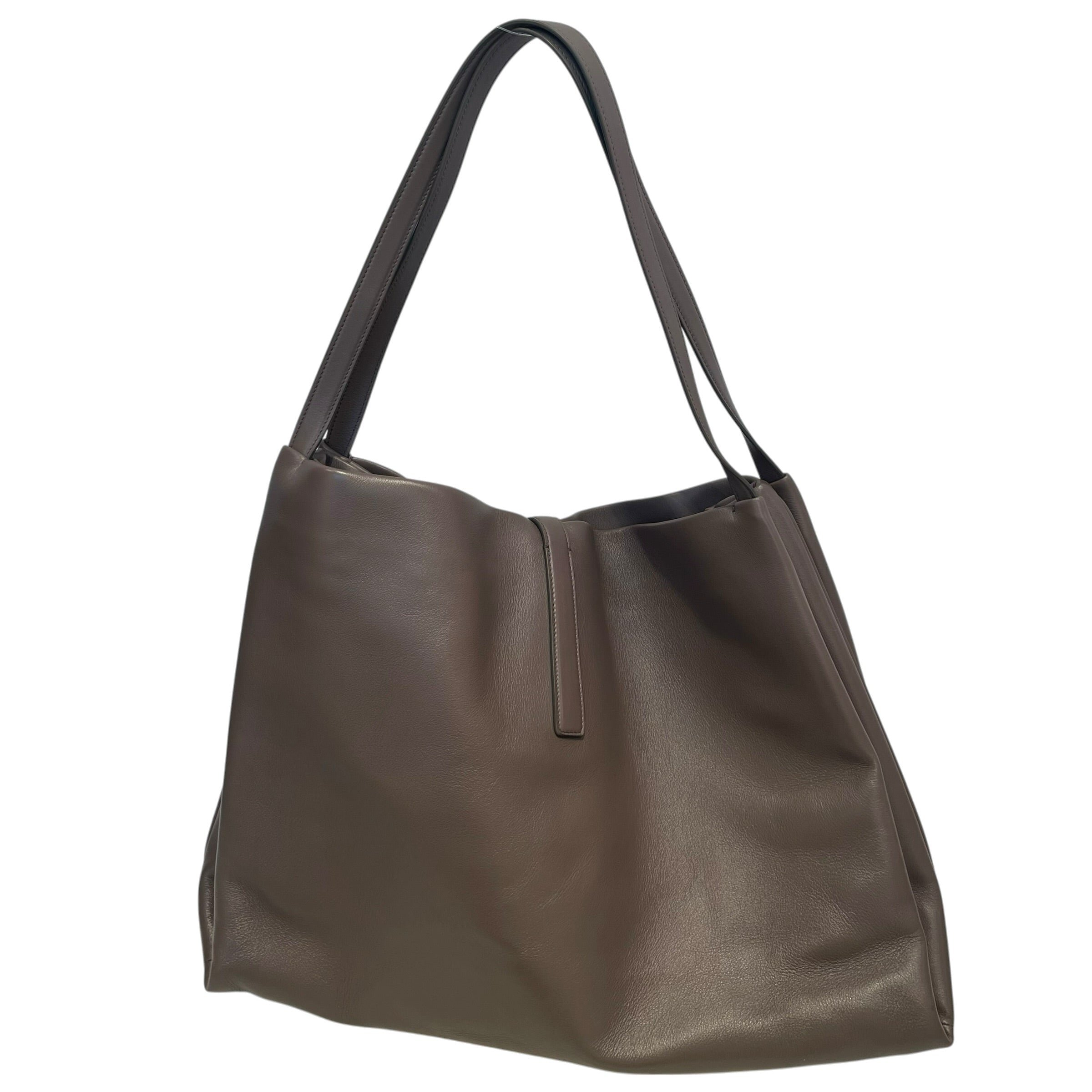 Salvatore Ferragamo/Hand Bag/Leather/GRY/feragama hobo/gld/dh-21-9805 view 2