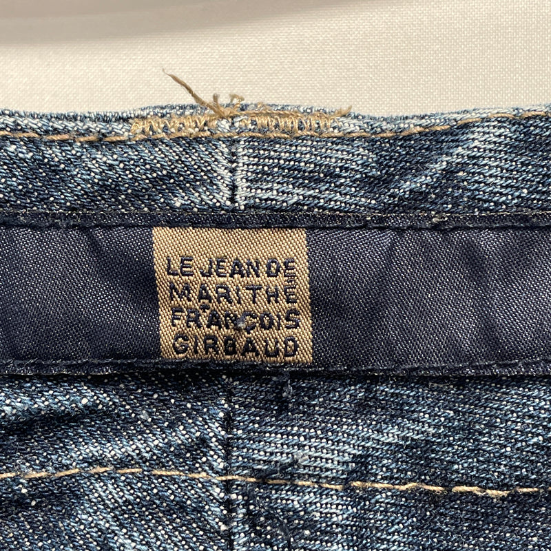MARITHE FRANCOIS GIRBAUD/Pants/44/Indigo/Denim/