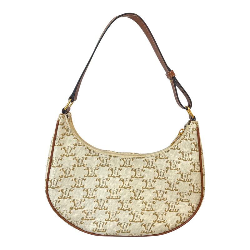 CELINE/Hand Bag/Monogram/WHT/