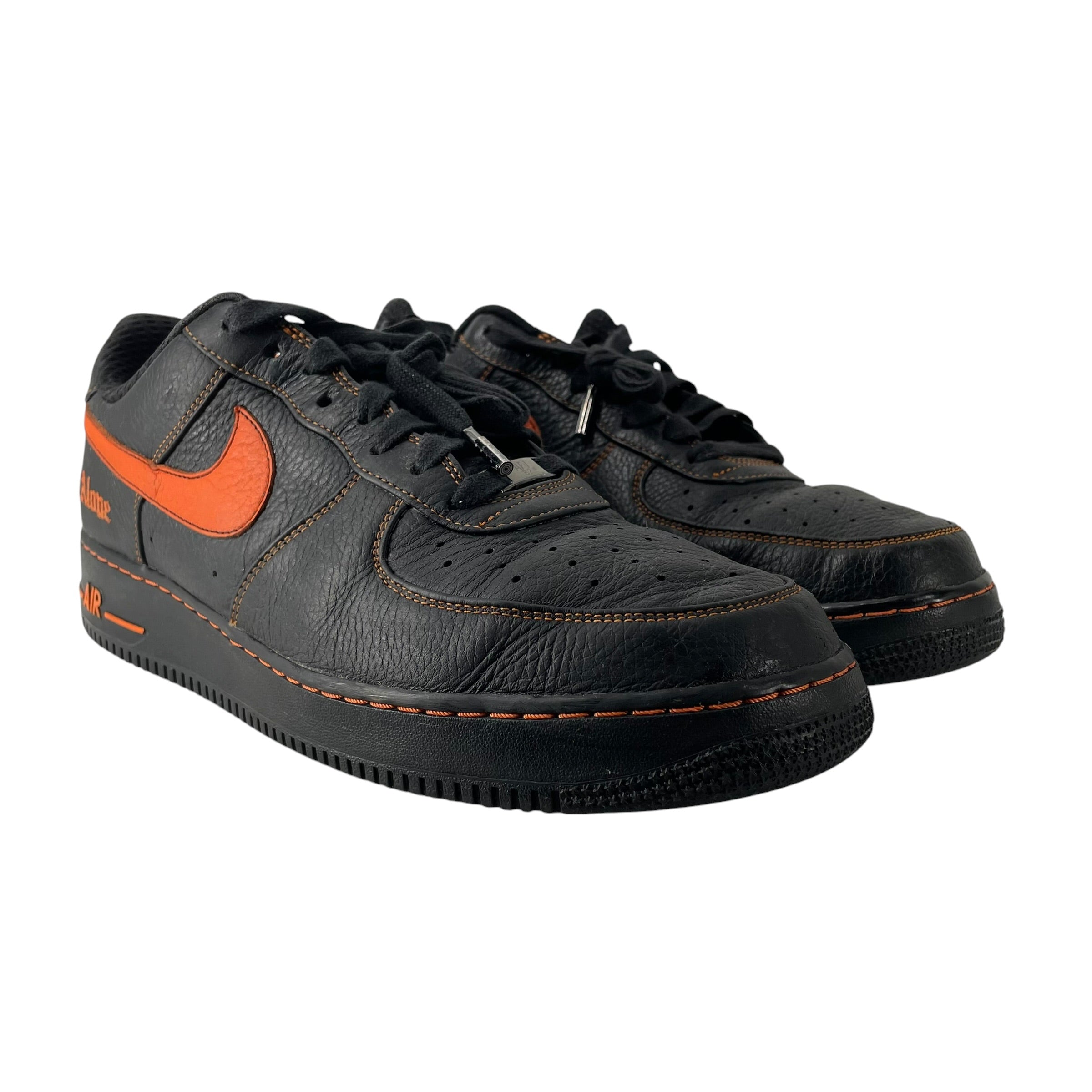 NIKE/VLONE/Low-Sneakers/US 12.5/Leather/BLK/NIKE AF1 X VLONE FORCES view 1
