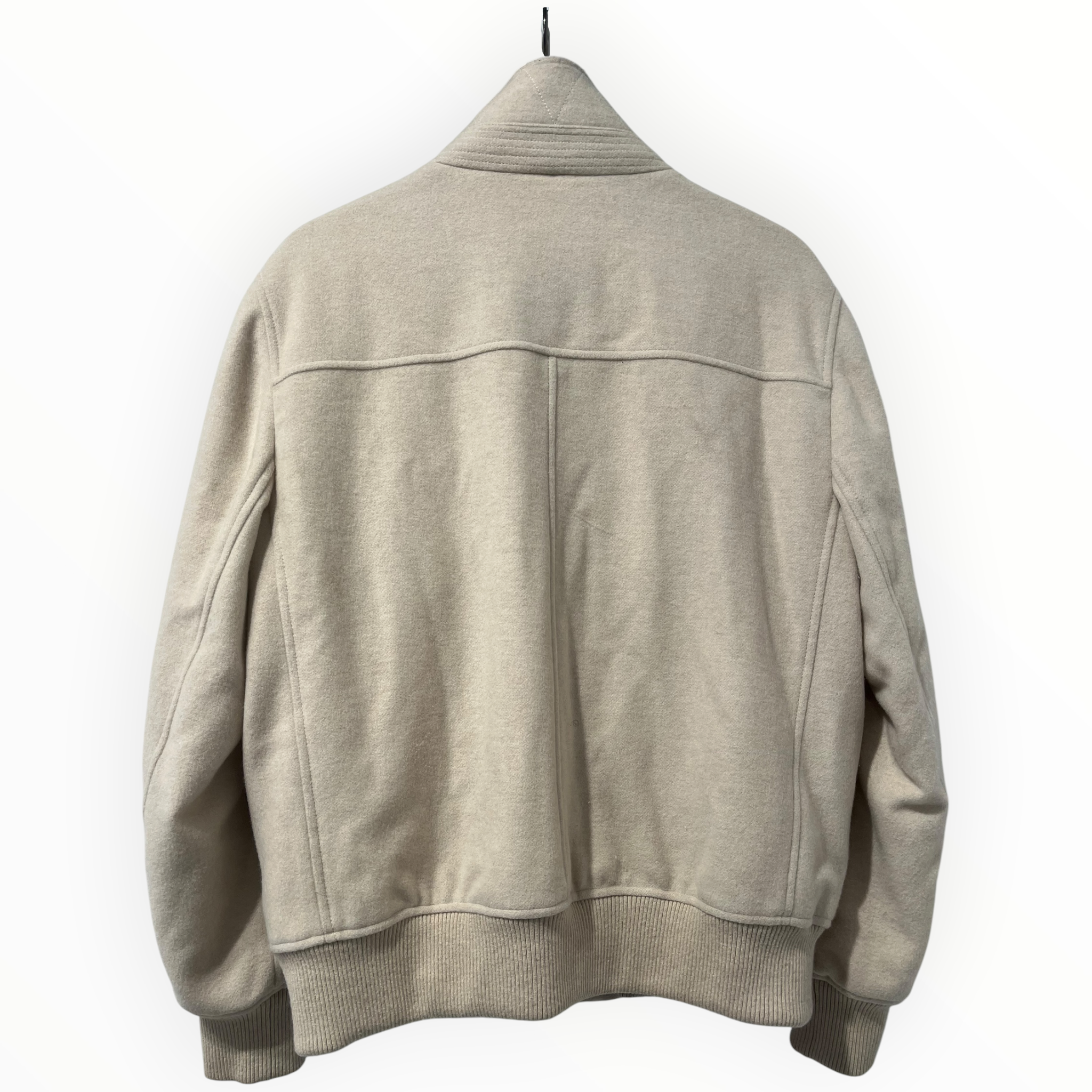 BRUNELLO CUCINELLI/Jacket/50/Cashmere/CRM/CASHMERE BOMBER JKT FUR COLLAR view 2