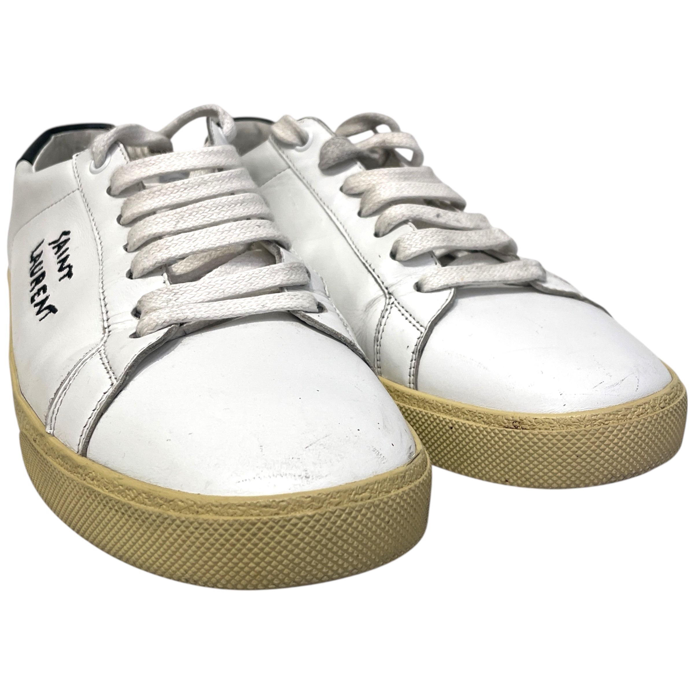 SAINT LAURENT/Low-Sneakers/EU 41/Leather/WHT/Court Classic SL/06 view 1