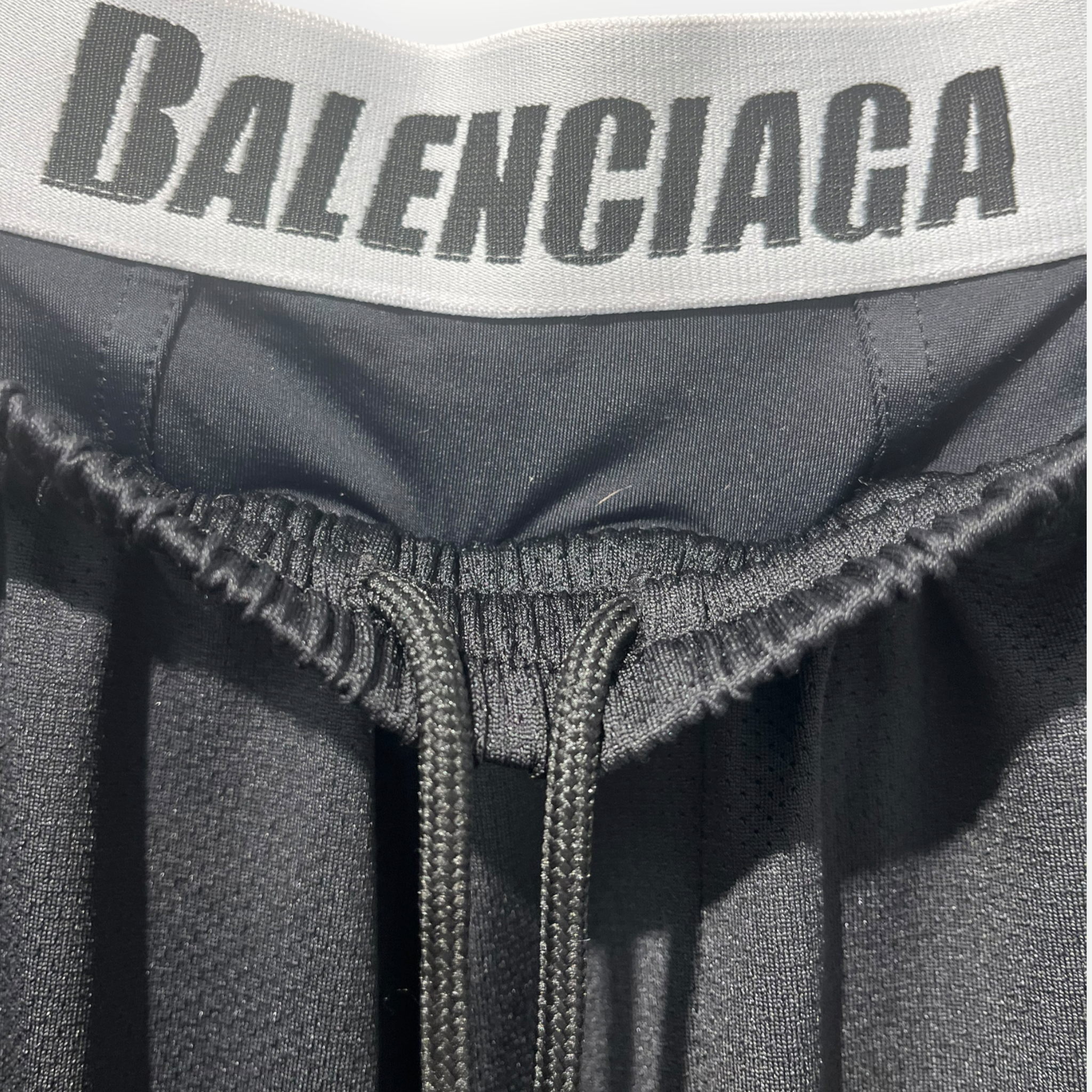BALENCIAGA/Shorts/XS/Polyester/BLK/BOXER LINING SHORTS view 3