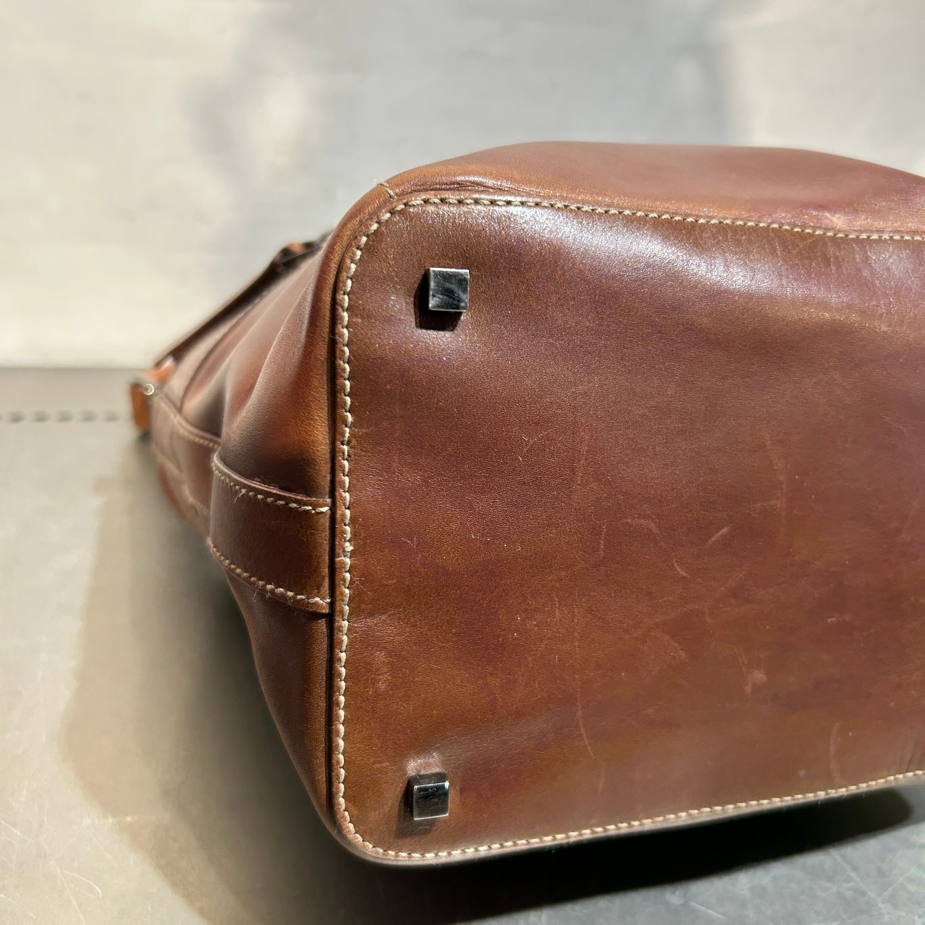 GUCCI/Bag/Leather/BRW/VINTAGE HOBO view 8