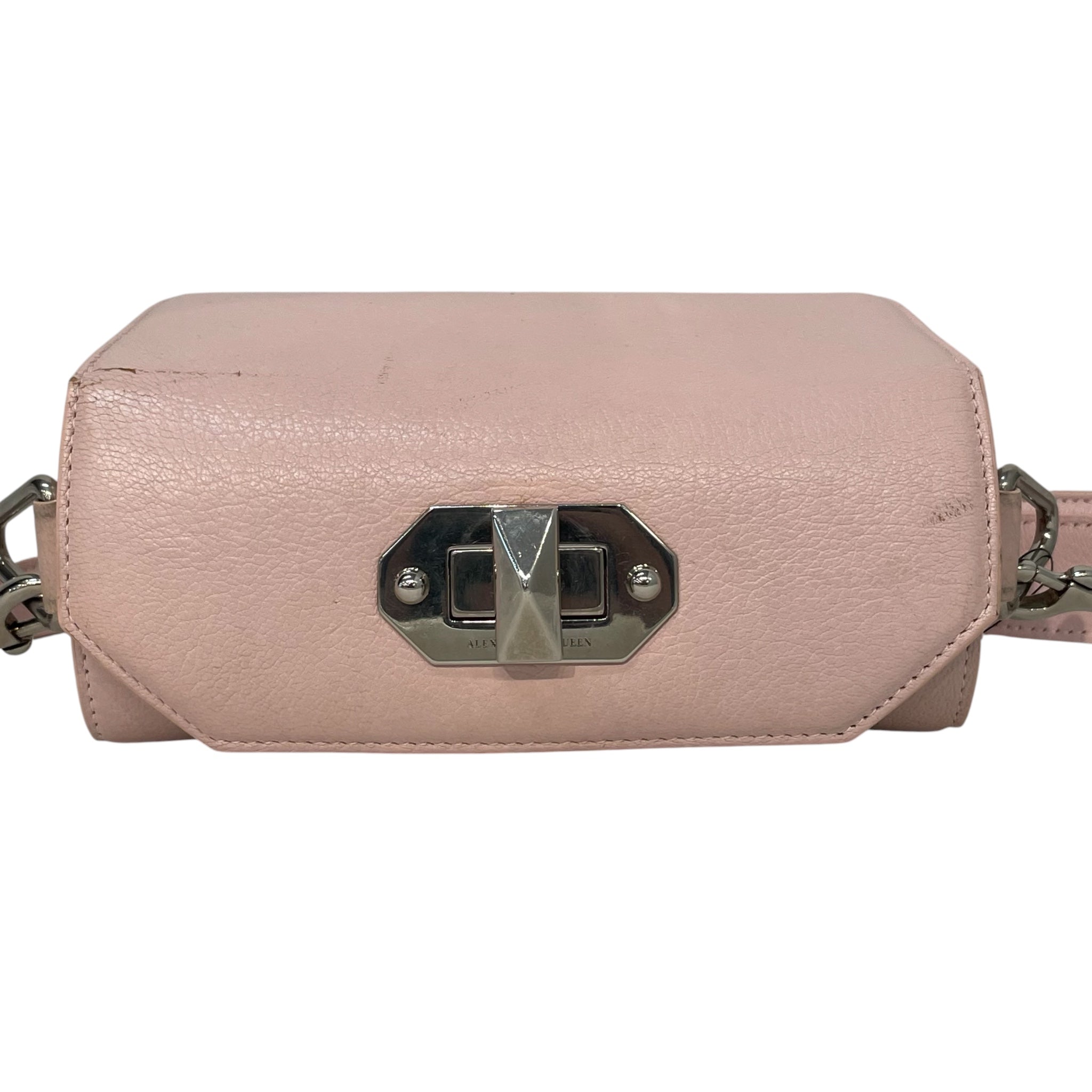 Alexander McQueen/Cross Body Bag/Leather/CRM/ view 4