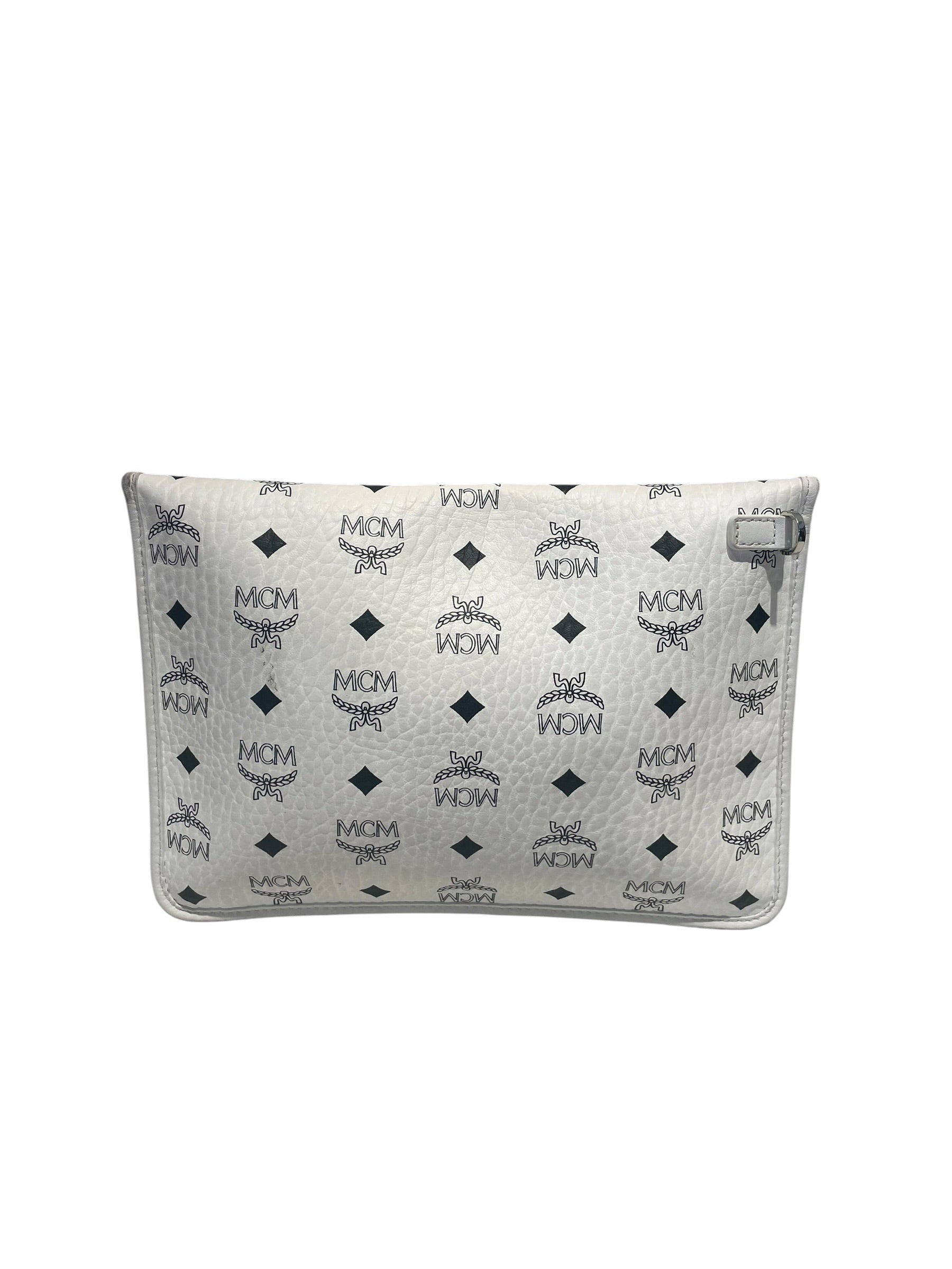 MCM/Wallet/Monogram/WHT/L's/Canvas Visetos patch view 2