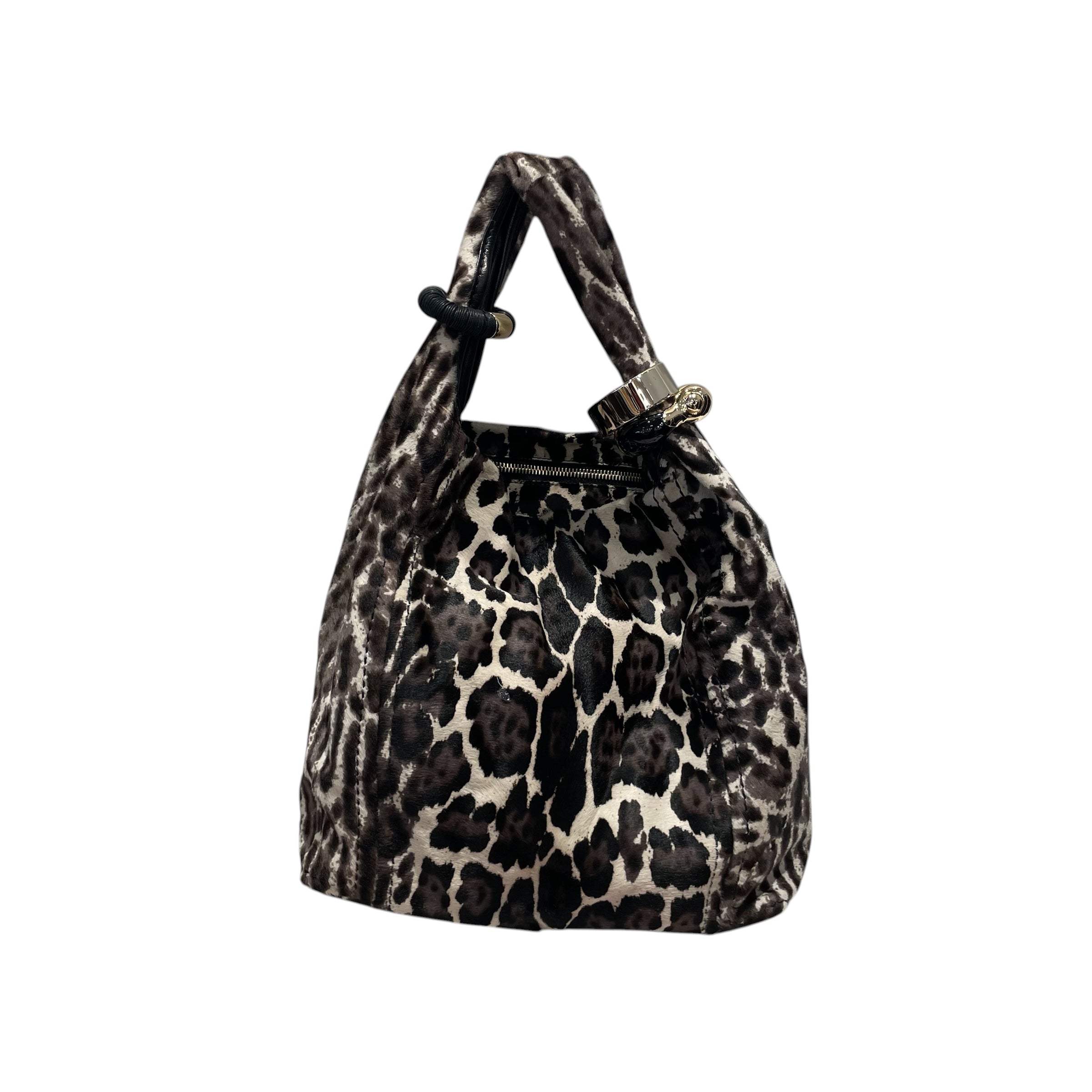 JIMMY CHOO/Bag/Animal Pattern/BRW/saba hobo ponyhair view 2