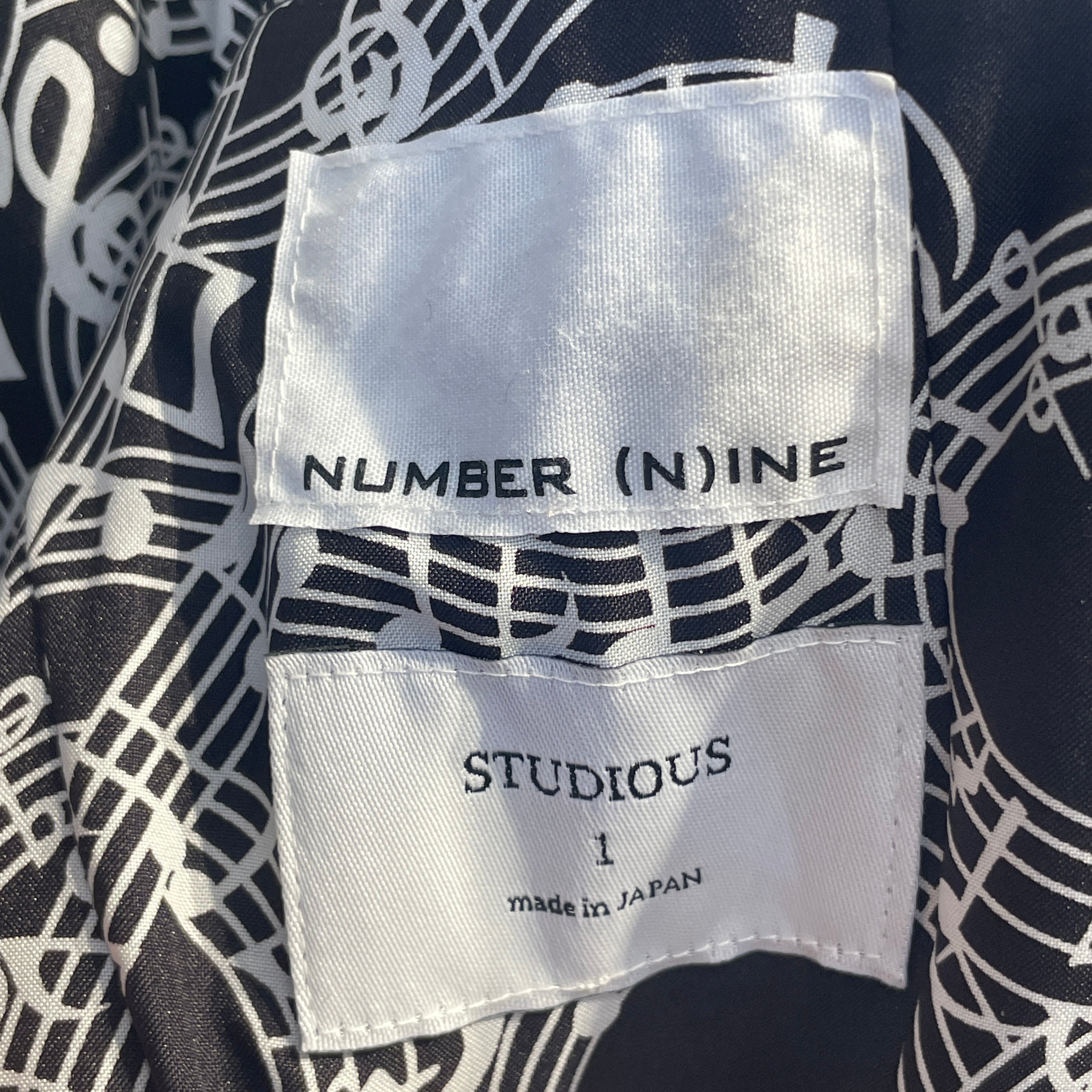 NUMBER (N)INE/Jacket/1/Wool/BLK/pea coat view 4