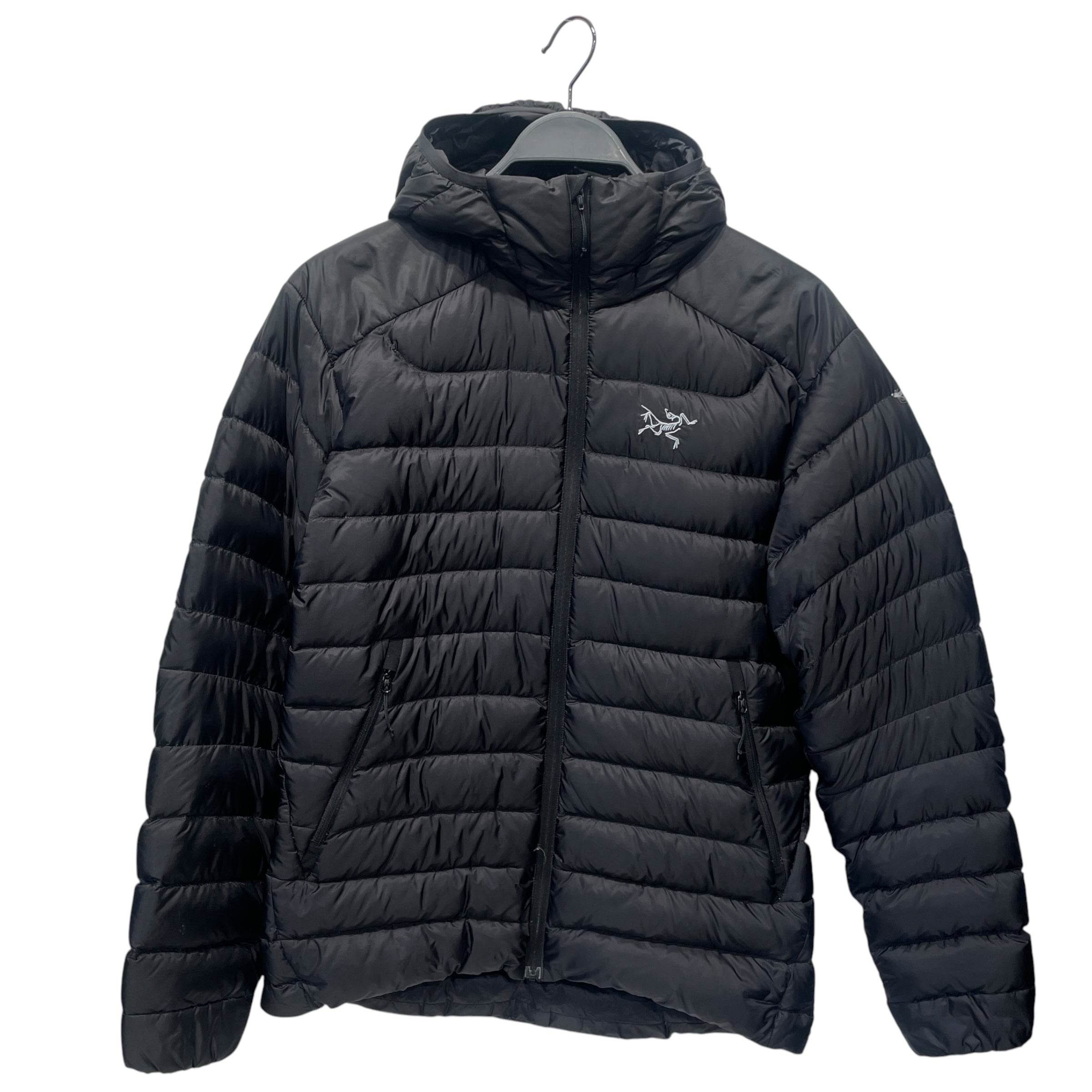 ARC'TERYX/Zip Up Hoodie/S/Nylon/BLK/CERIUM HOODY PUFF view 1