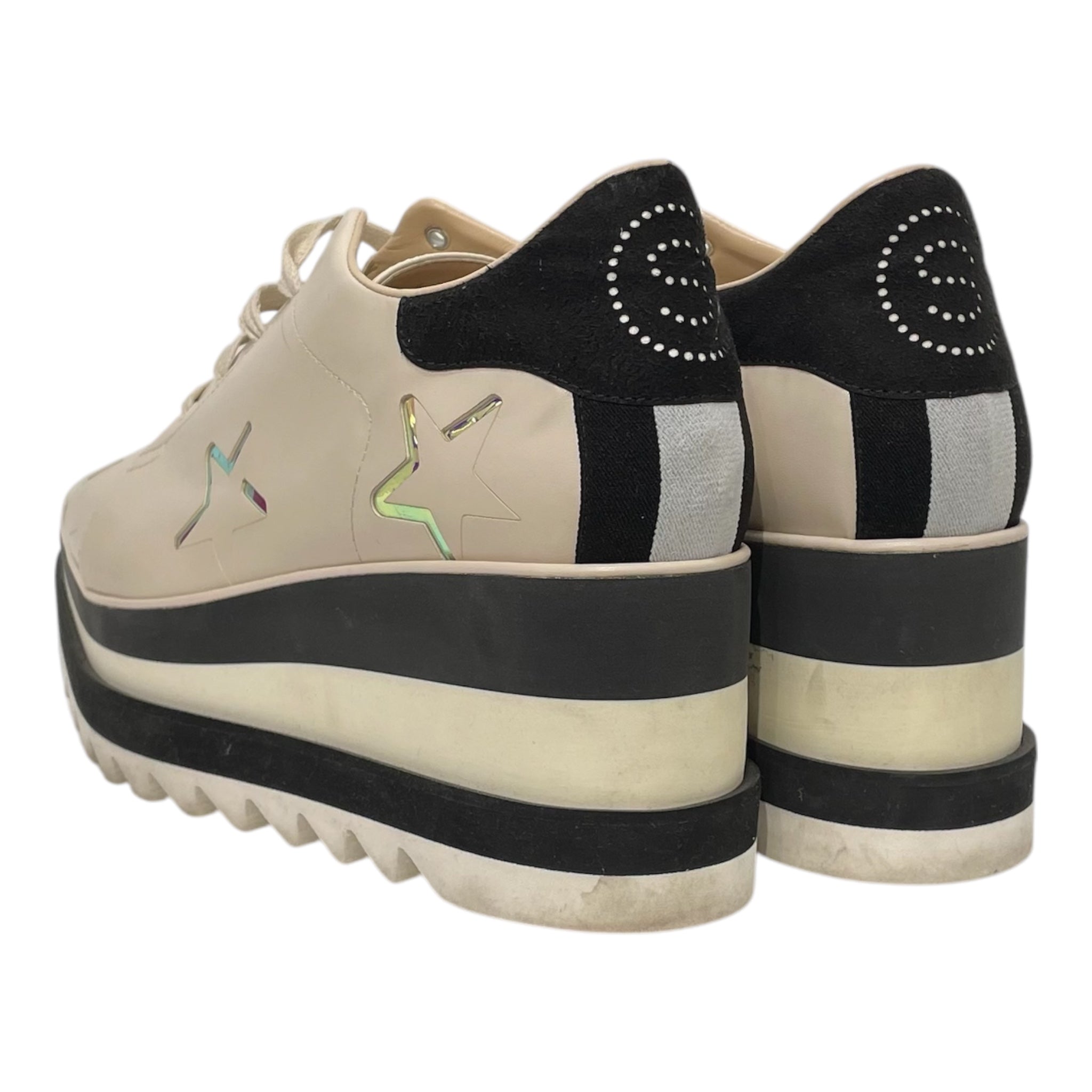 STELLAMcCARTNEY/Low-Sneakers/EU 41/Leather/Beige/800209 HOLO STARS view 2