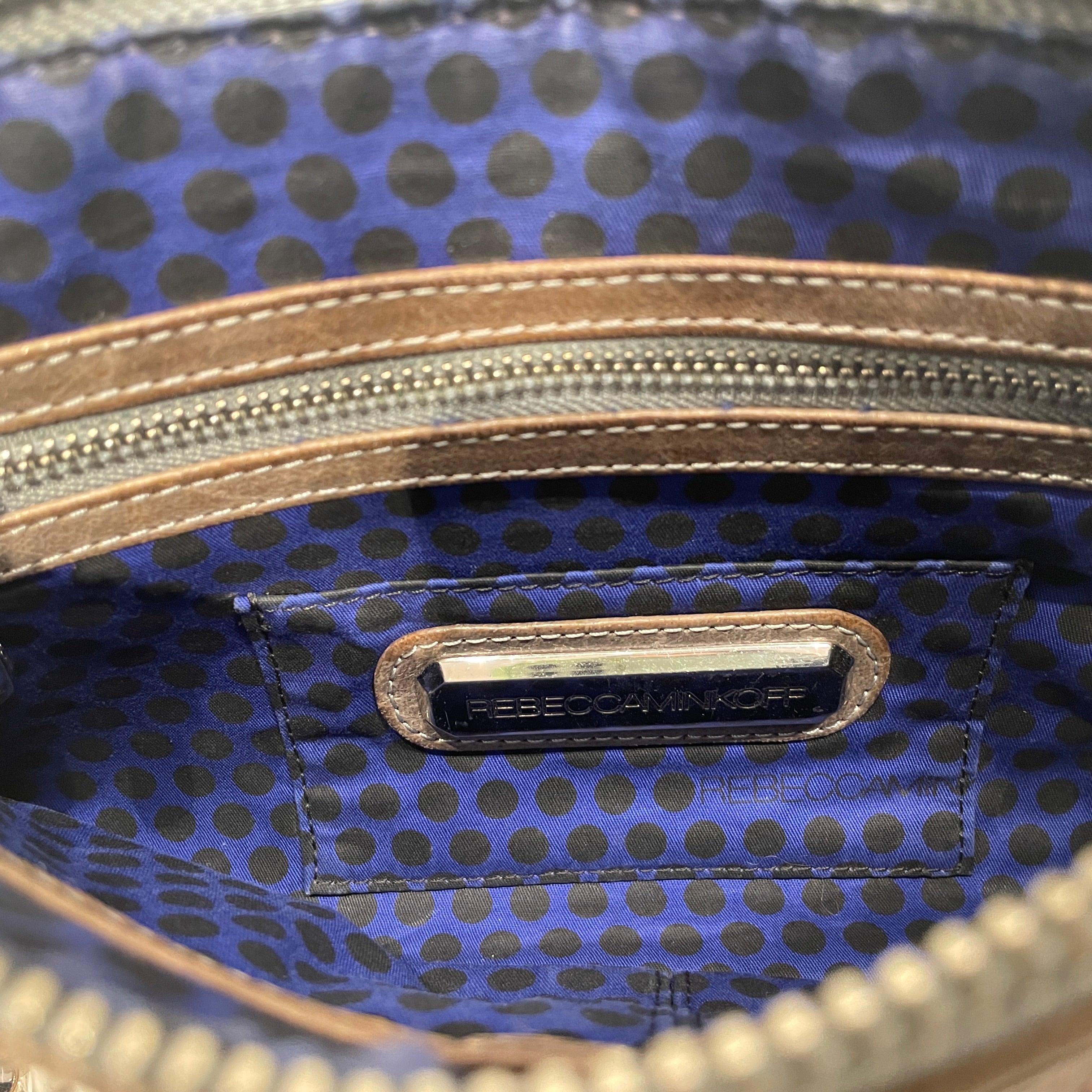 REBECCA MINKOFF/Cross Body Bag/Leather/CML/SPIKES view 4