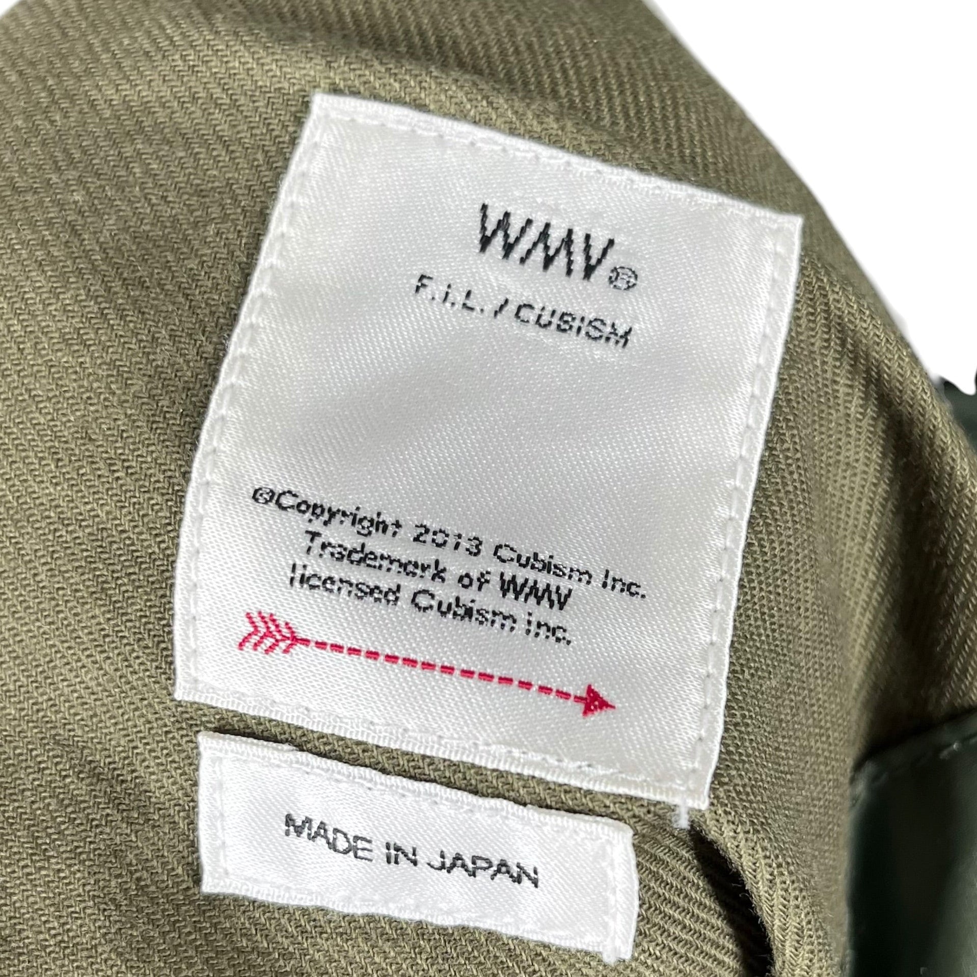 visvim/Military Jkt/3/Polyester/GRN/Iris Liner Jacket view 3