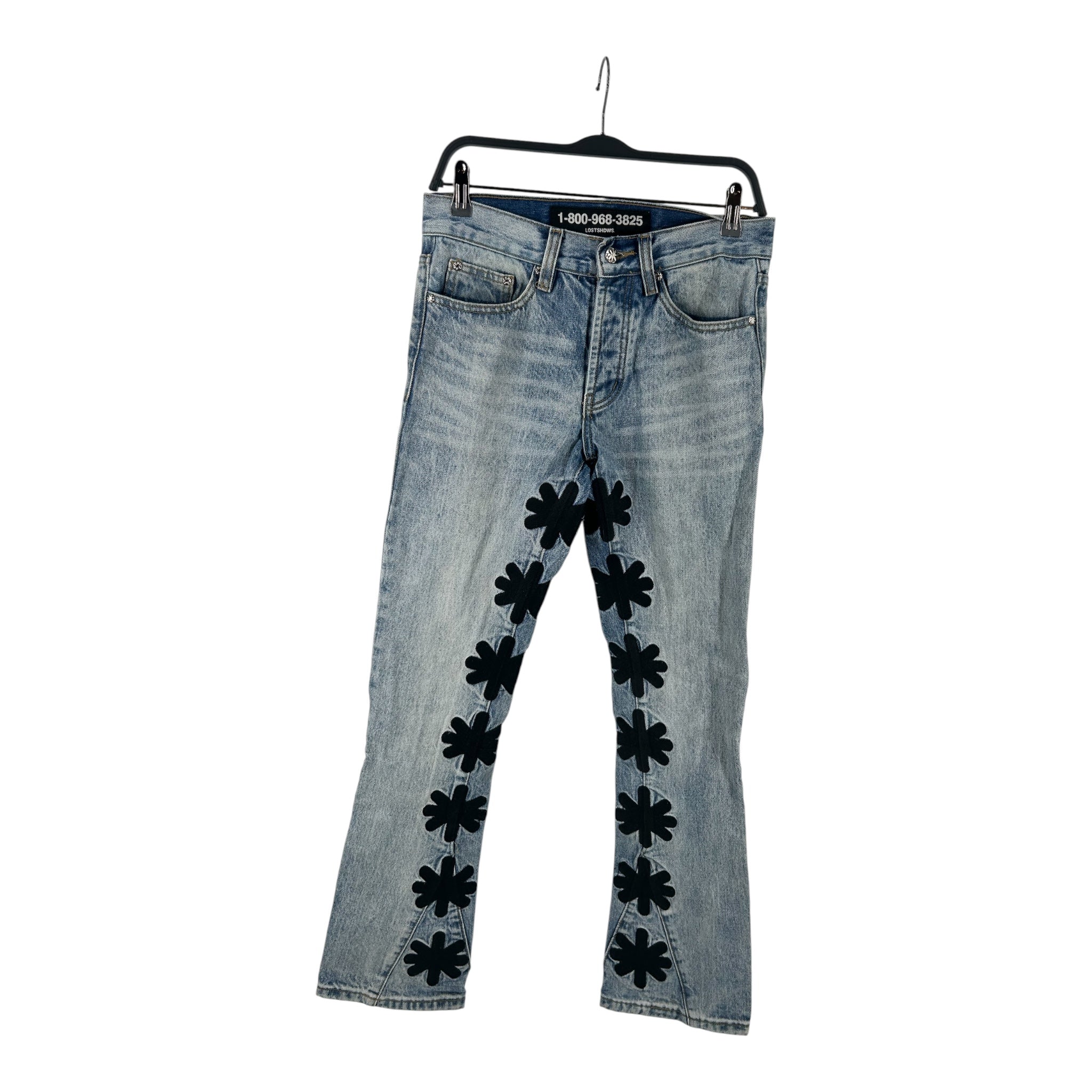 LOSTSHDWS/Bootcut Pants/28/Denim/IDG/LOSTSHDWS BLUE JEANS view 1