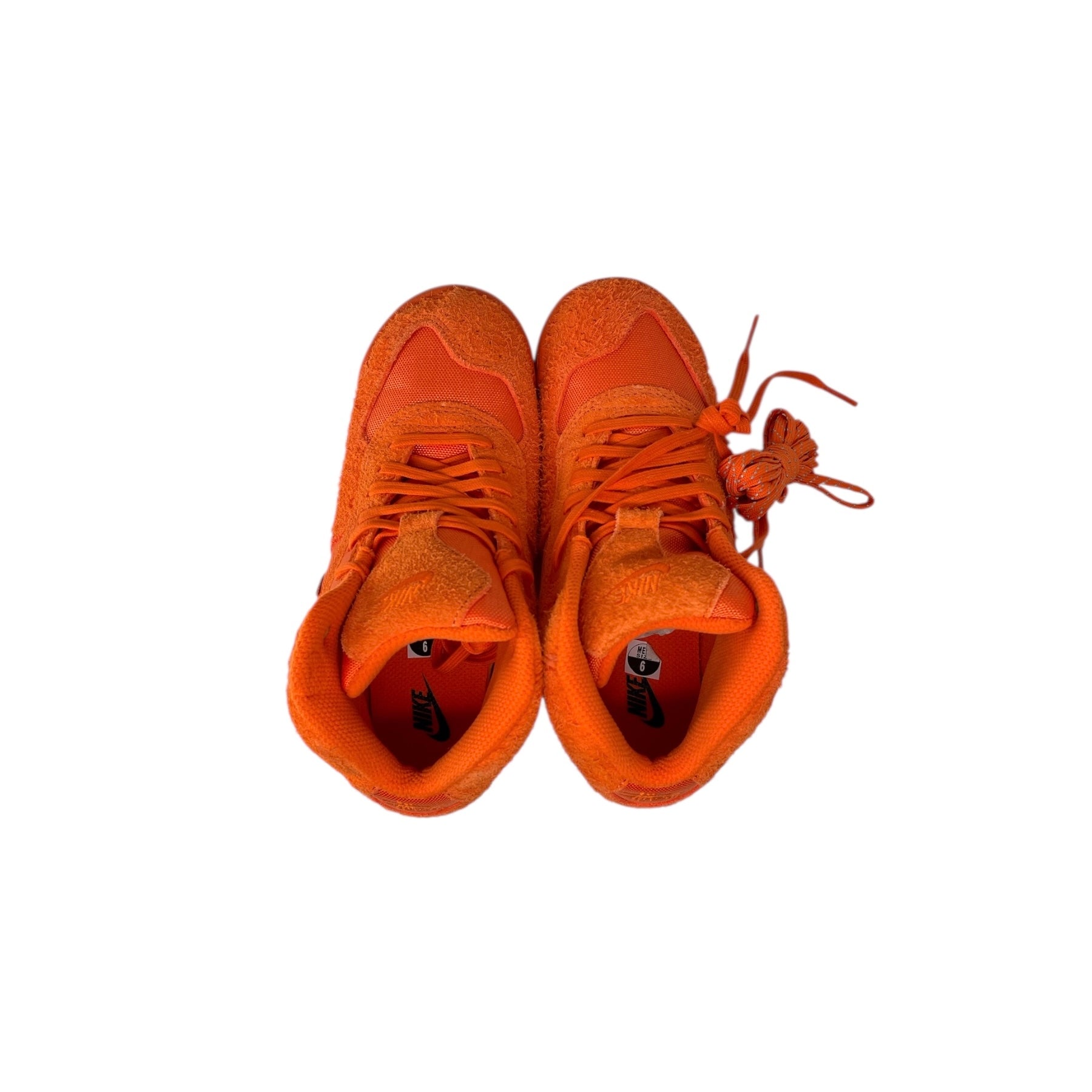 NIKE/STUSSY/Hi-Sneakers/US 10/Suede/ORN/SAFETY ORANGE view 3
