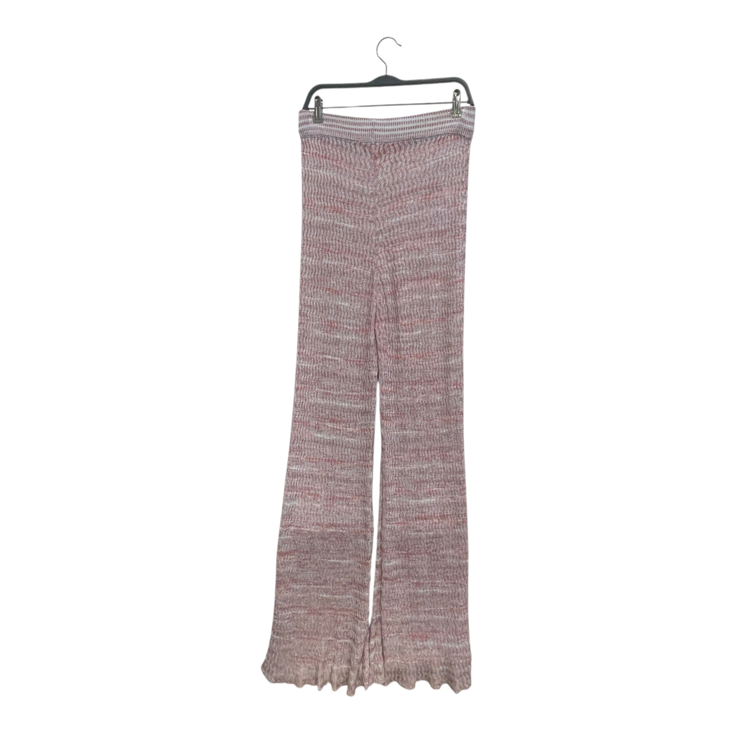 ECKHAUS LATTA/Wide Leg Pants/XL/All Over Print/Polyester/PPL/KNIT STRETCHY PANTS view 2
