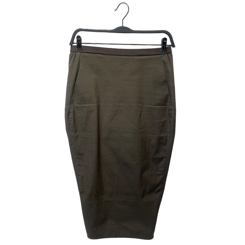 Rick Owens/Skirt/6/Cotton/KHK/DIRT S/S18