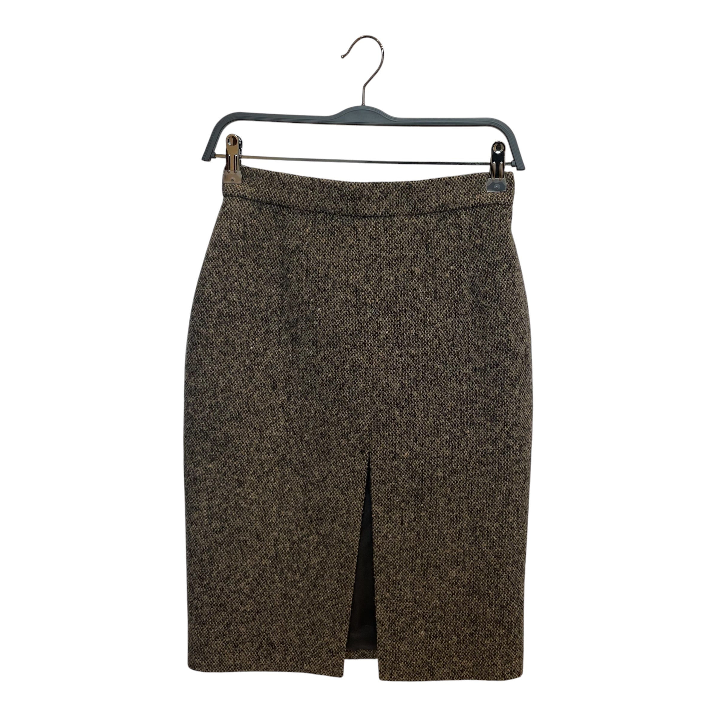 SAINT LAURENT/Skirt/36/Wool/BRW/Midi Length/ view 1