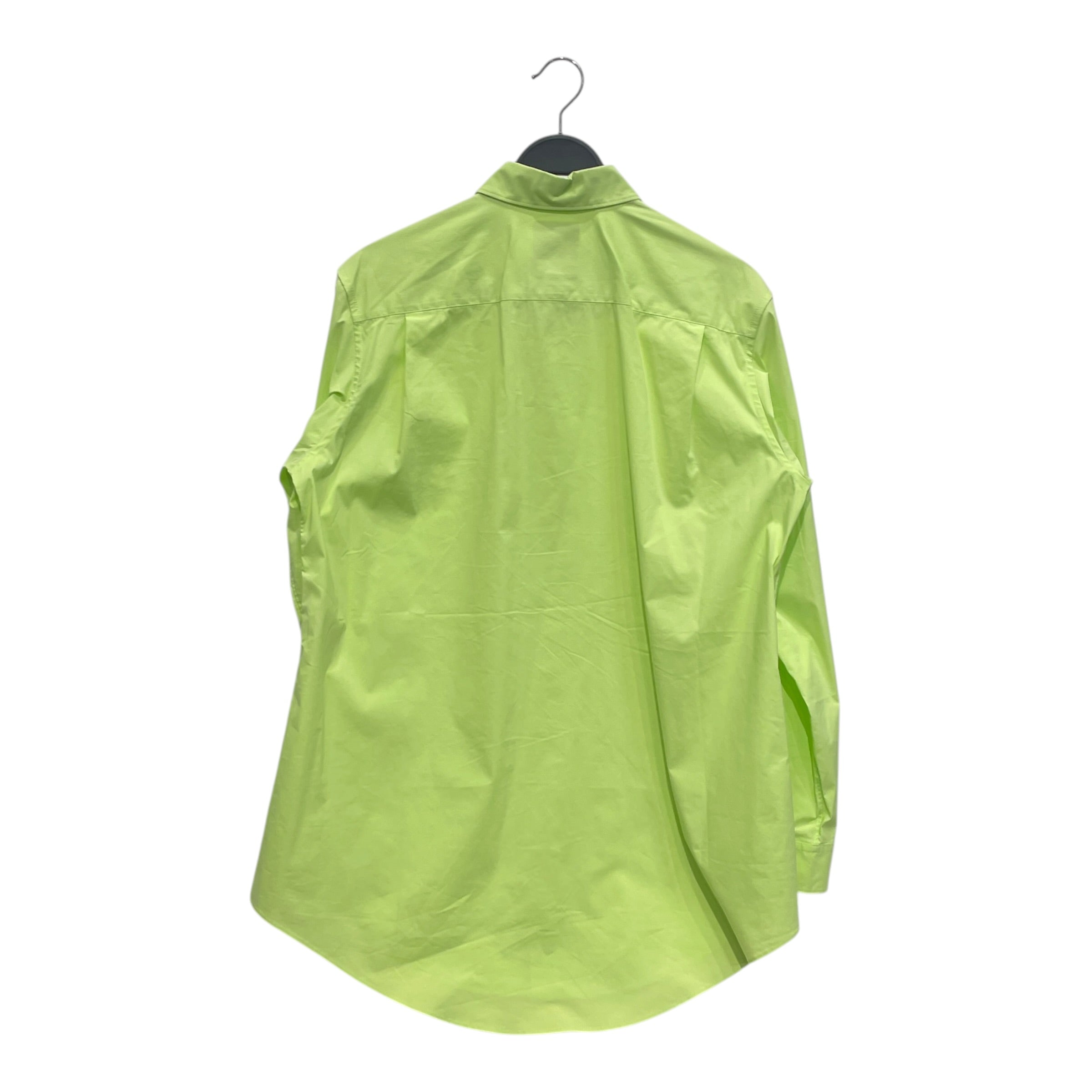Y-3/LS Shirt/S/Cotton/GRN/ZIPPER POCKET BUTTON UP view 2