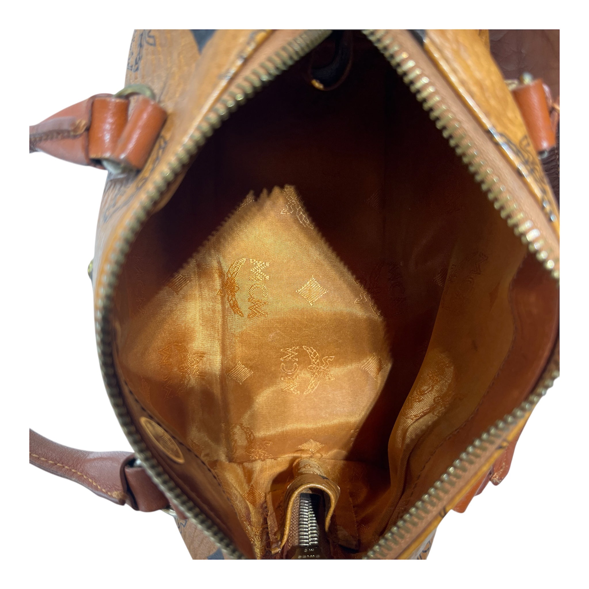 MCM/Boston Bag/Monogram/Leather/CML/EXTRA MINI BOSTON BAG view 5