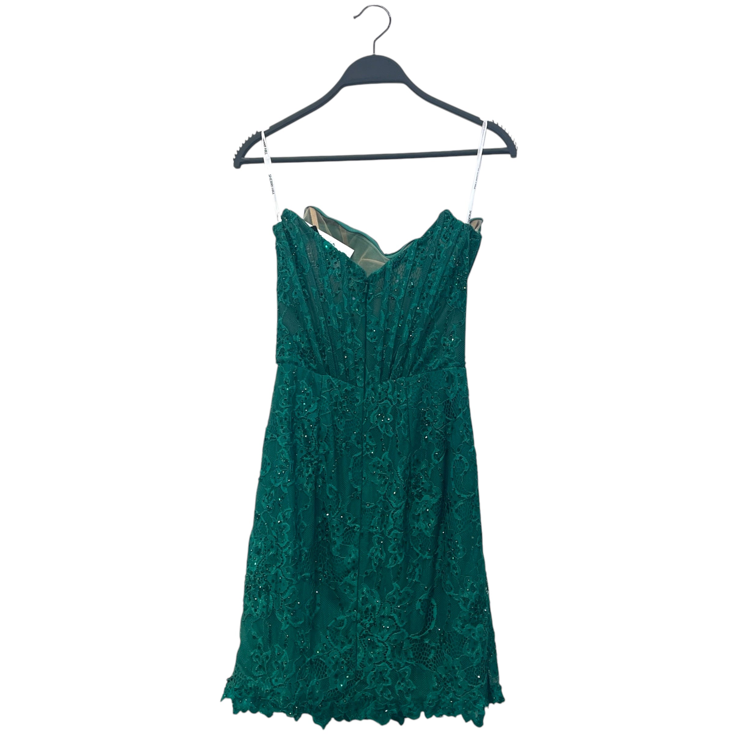 SHERRI HILL/Dress/S/Polyester/GRN/ view 2