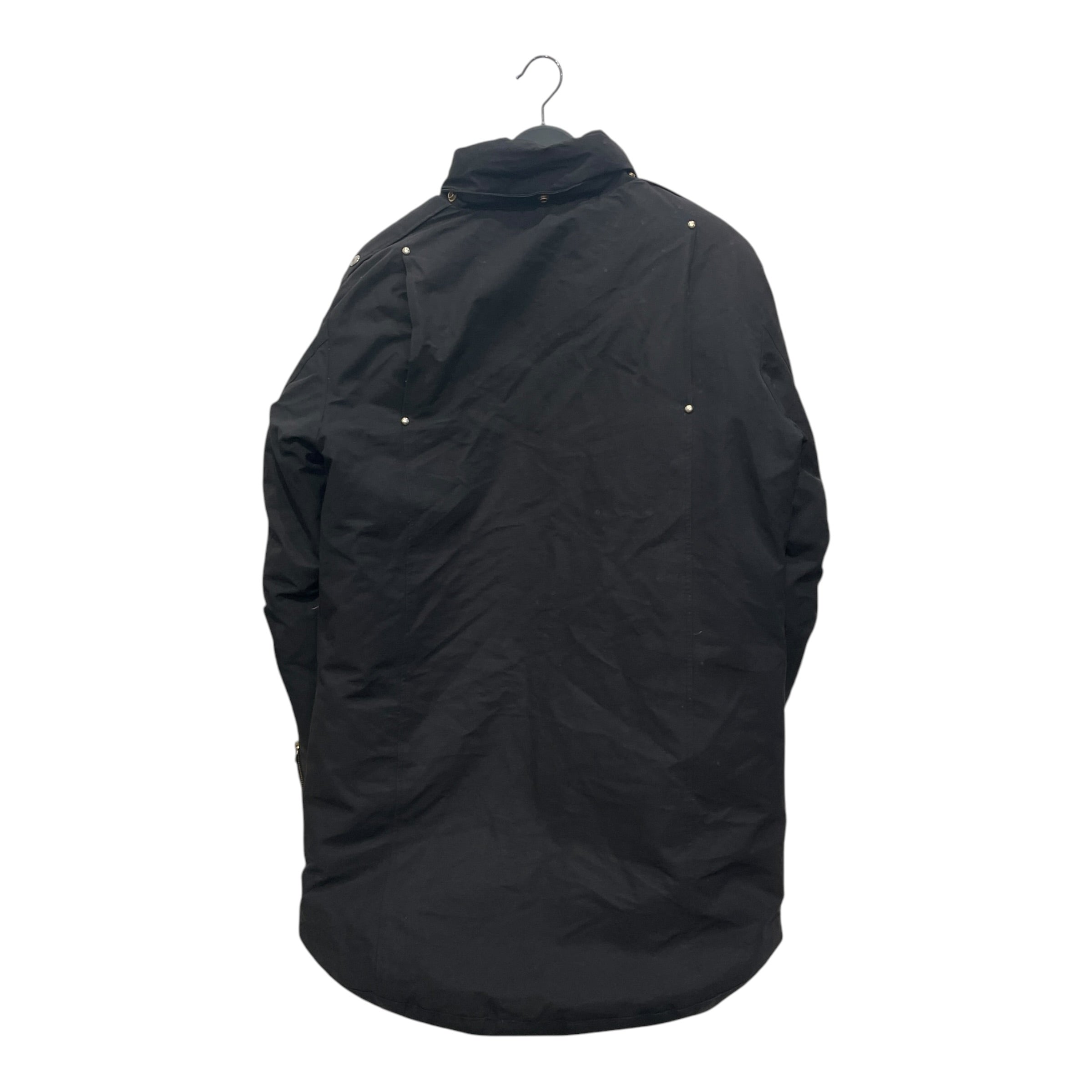 MOOSE KNUCKLES/Puffer Jkt/M/Nylon/BLK/GOLD LINED PUFFER LONG COAT view 2