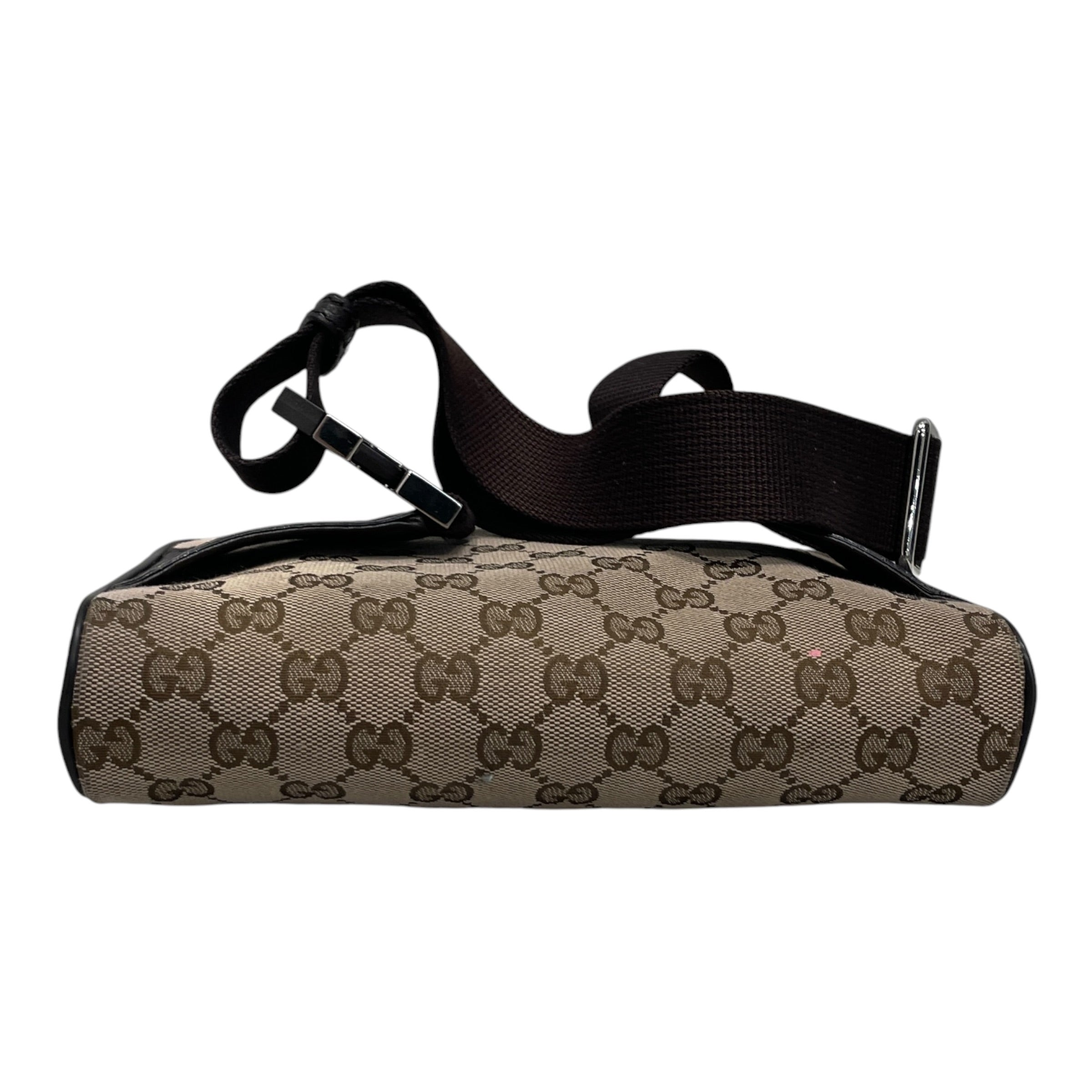 GUCCI/Fanny Pack/Monogram/BEG/MONOGRAM BELT BAG view 3
