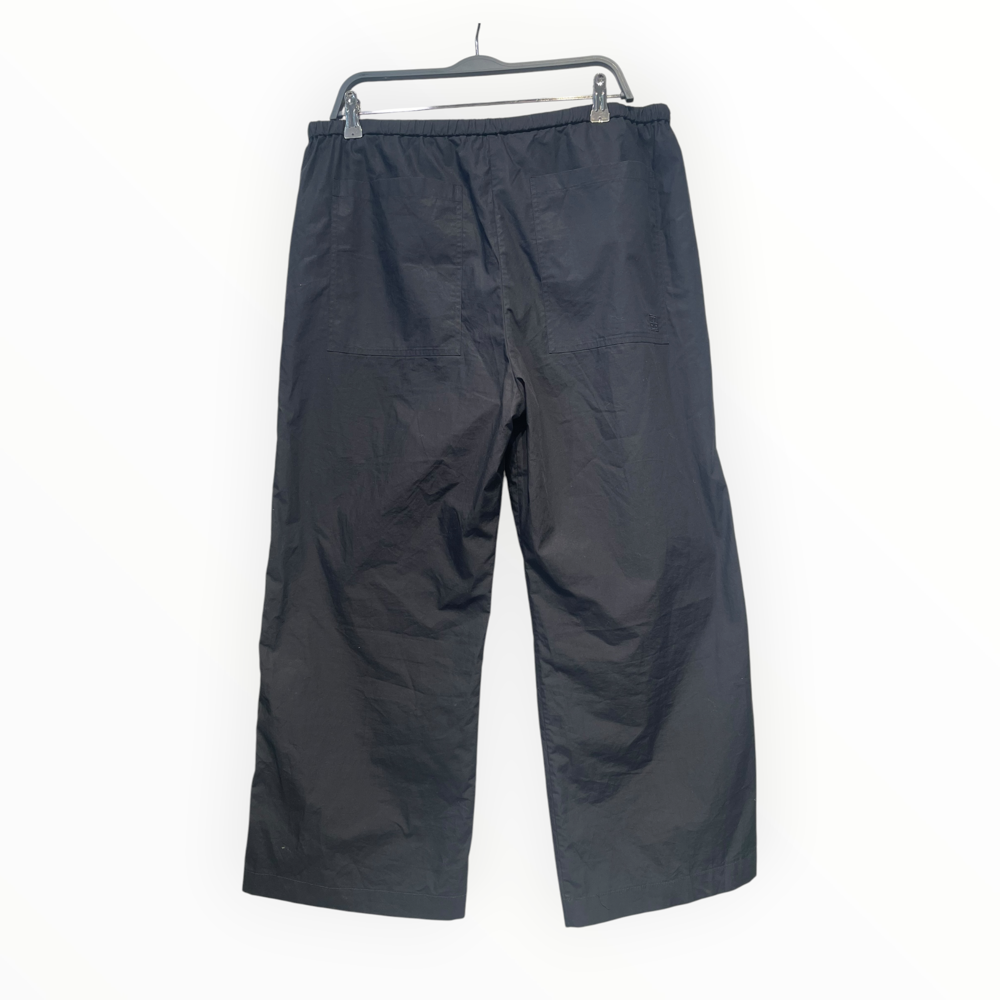 TOTEME/Pants/42/Cotton/BLK/ELASTIC WAISTBAND view 2