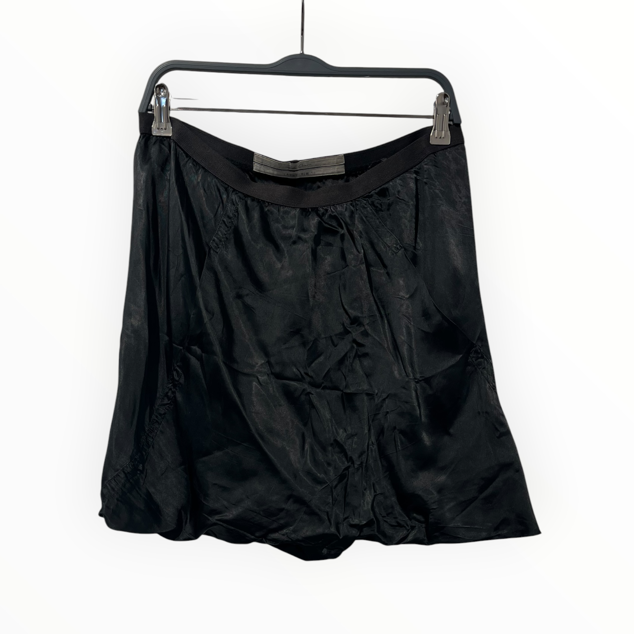 Rick Owens/Shorts/46/BLK/CUPRO BLK SHORTS LARRY F/W 19 view 1