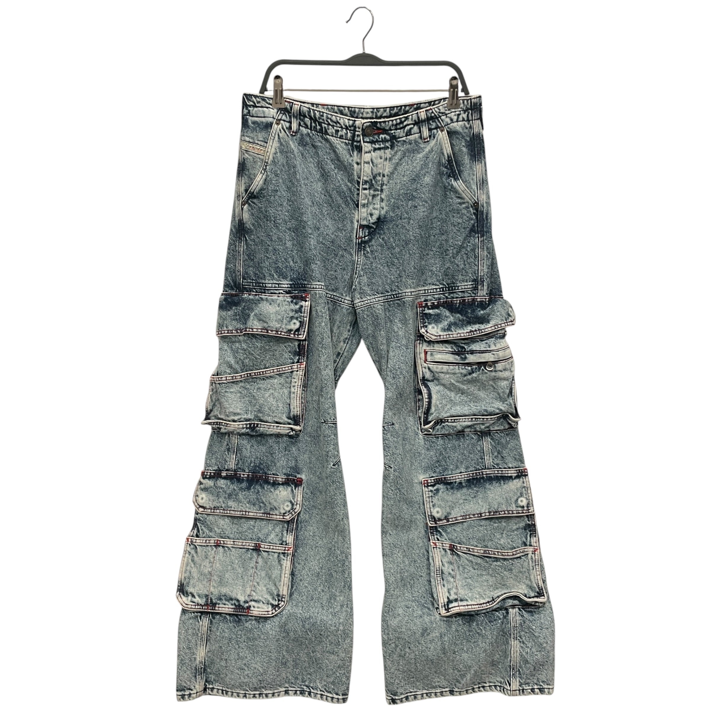 DIESEL/Bottoms/28/Cotton/BLU/CARGO view 1