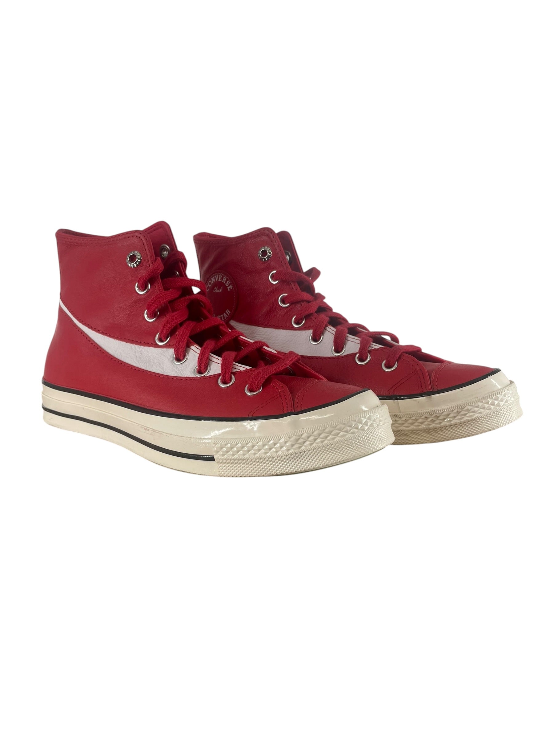 CONVERSE/Coca･Cola/Hi-Sneakers/US 8.5/Stripe/Leather/RED/CHUKCK 70 HI - A17888C view 1