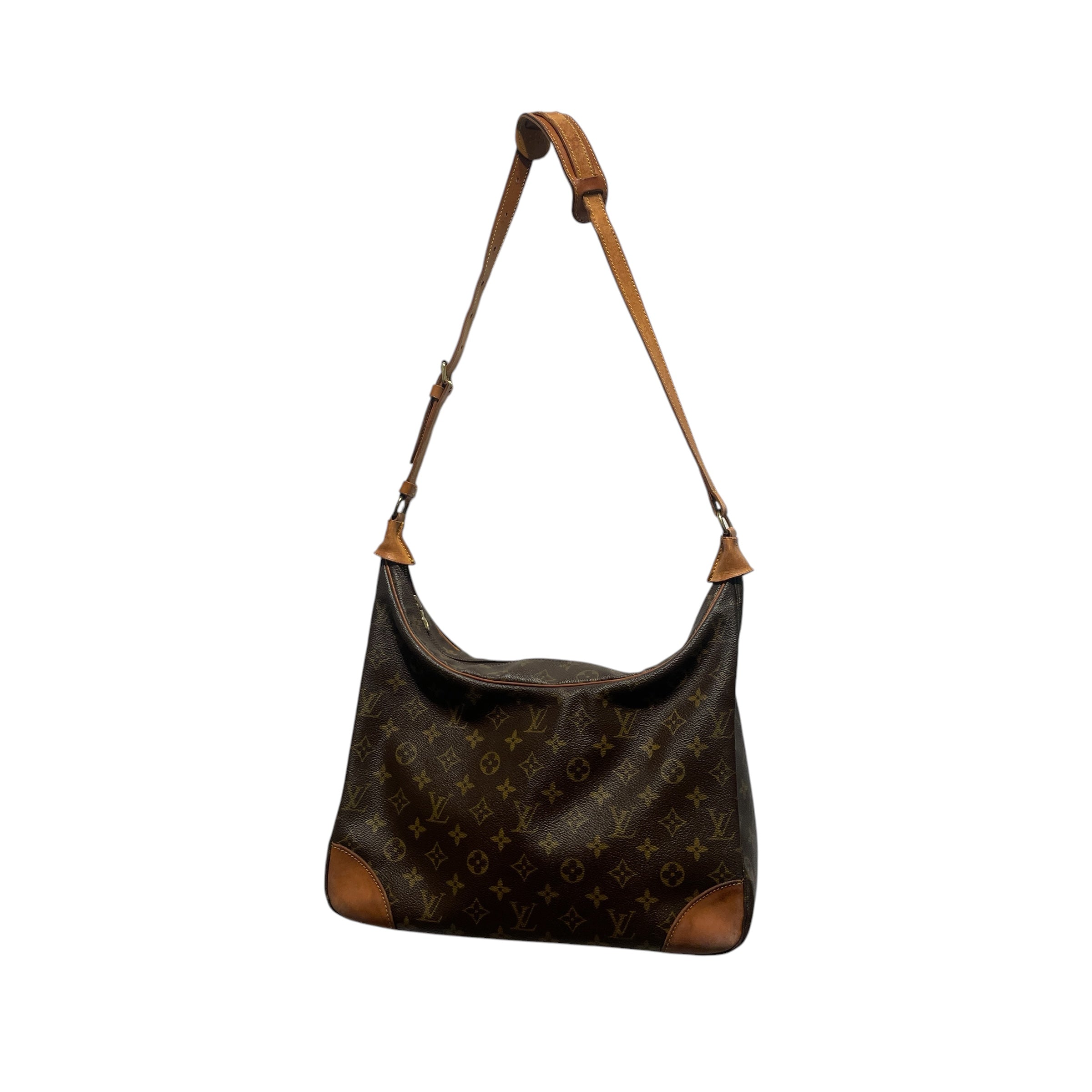LOUIS VUITTON/Cross Body Bag/Leather/BRW/LOUIS VUITTON BOULOGNE SHOULDE view 2