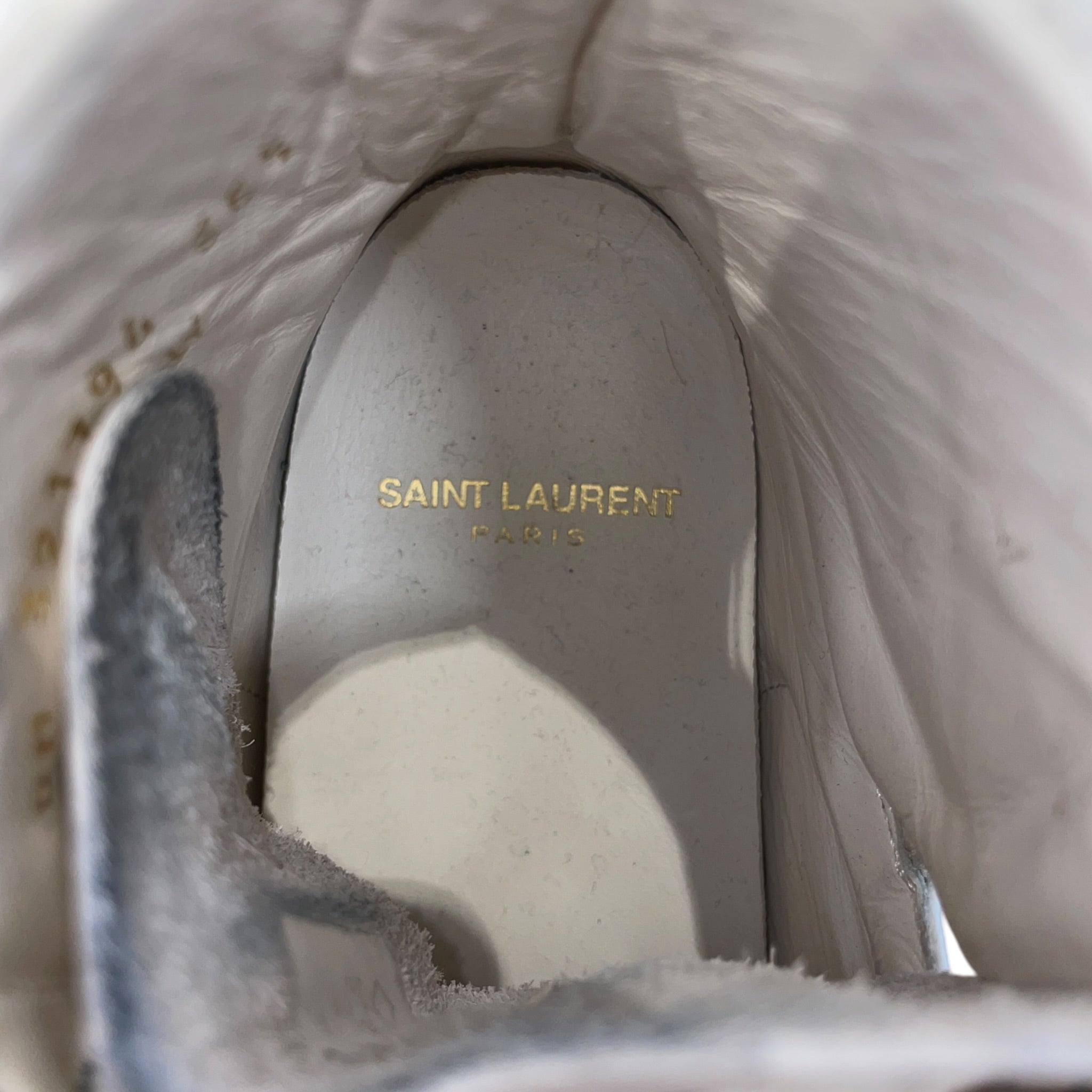 SAINT LAURENT/Hi-Sneakers/EU 39/WHT/SAINT LAURENT SLO1H WHT view 3
