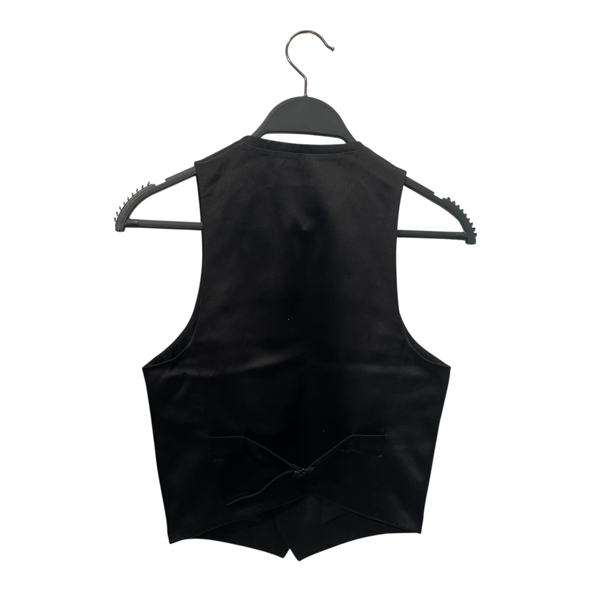 SAINT LAURENT/Vest/34/Cotton/BLK/ view 2