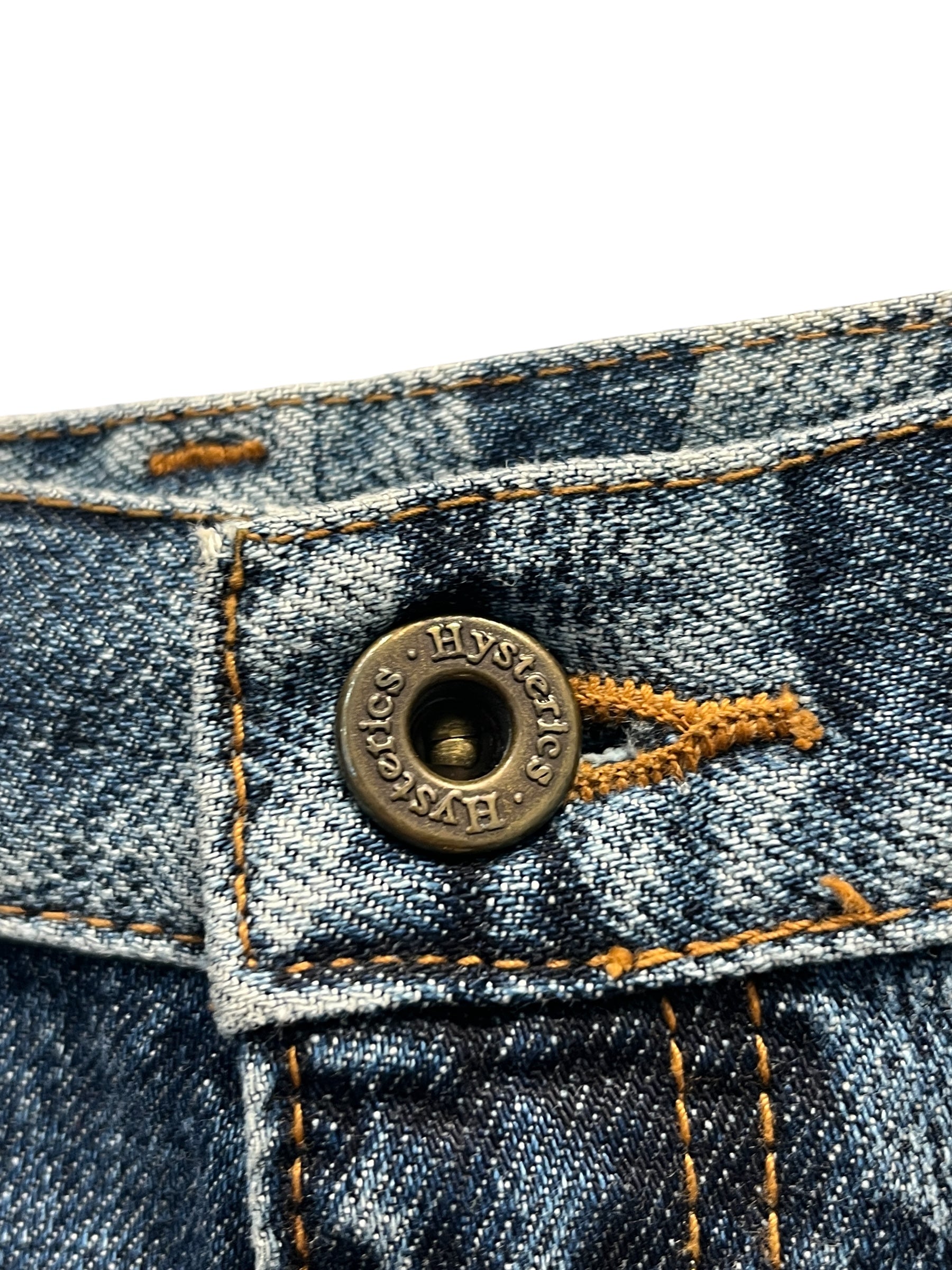 HYSTERIC GLAMOUR/Skirt/S/Graphic/Denim/IDG/SNAKESPRINT view 3