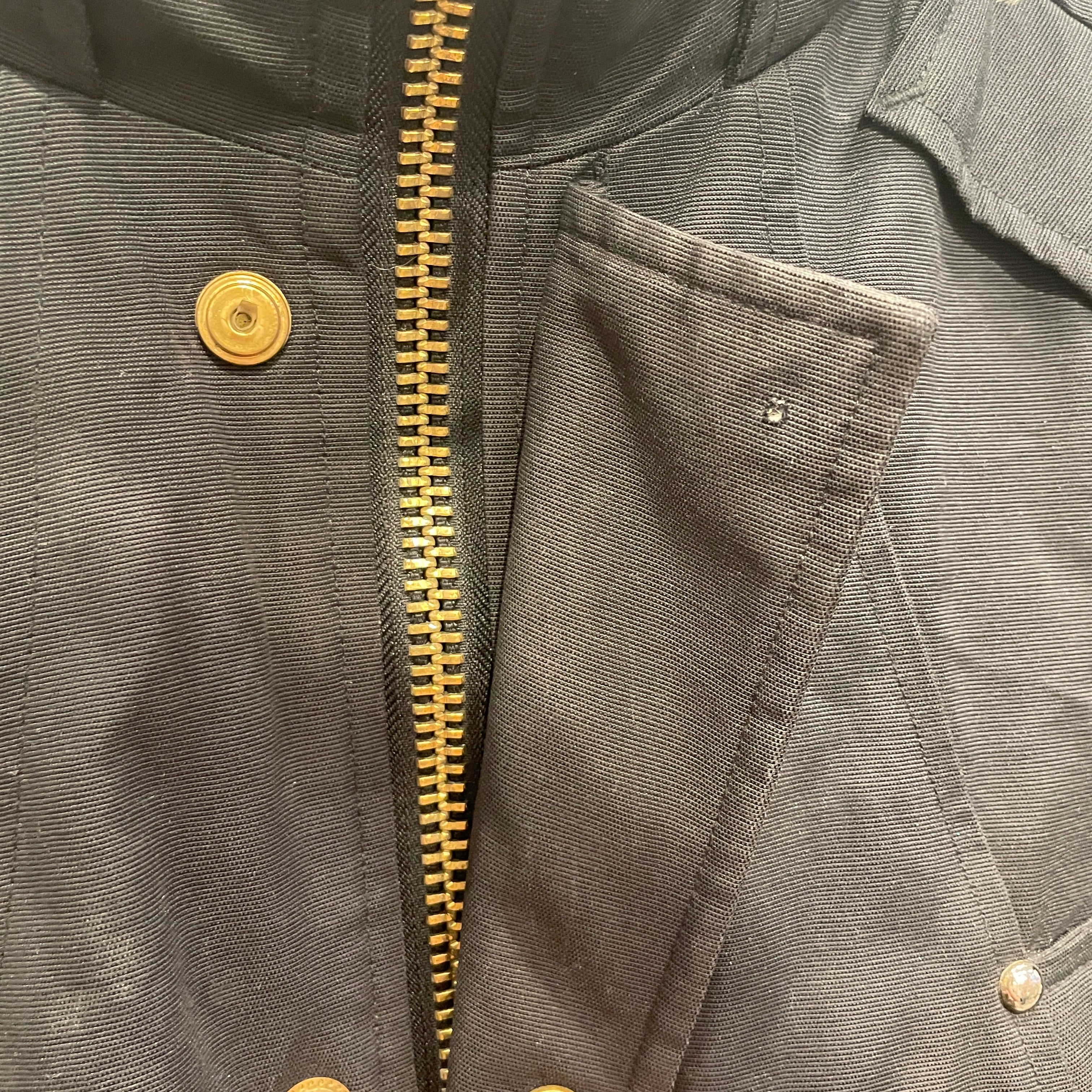 MOOSE KNUCKLES/Puffer Jkt/M/Nylon/BLK/GOLD LINED PUFFER LONG COAT view 6