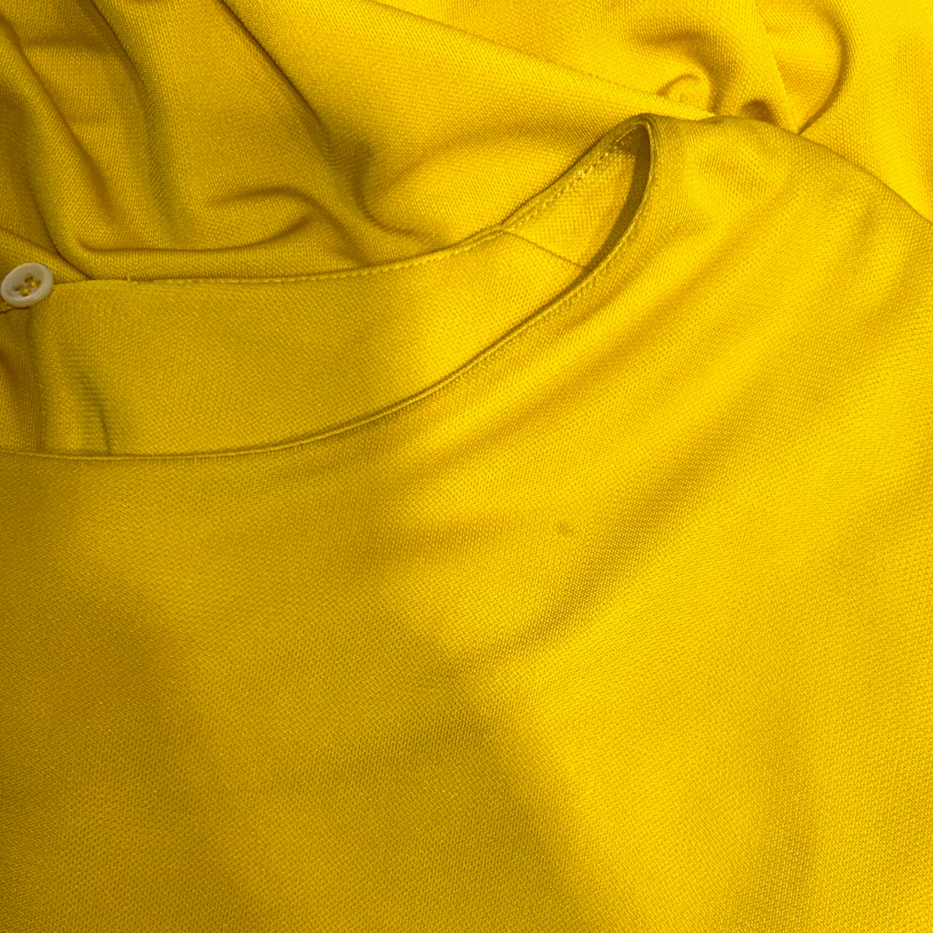 Maison Margiela/Tunic Dress/42/Polyester/YEL/ view 8