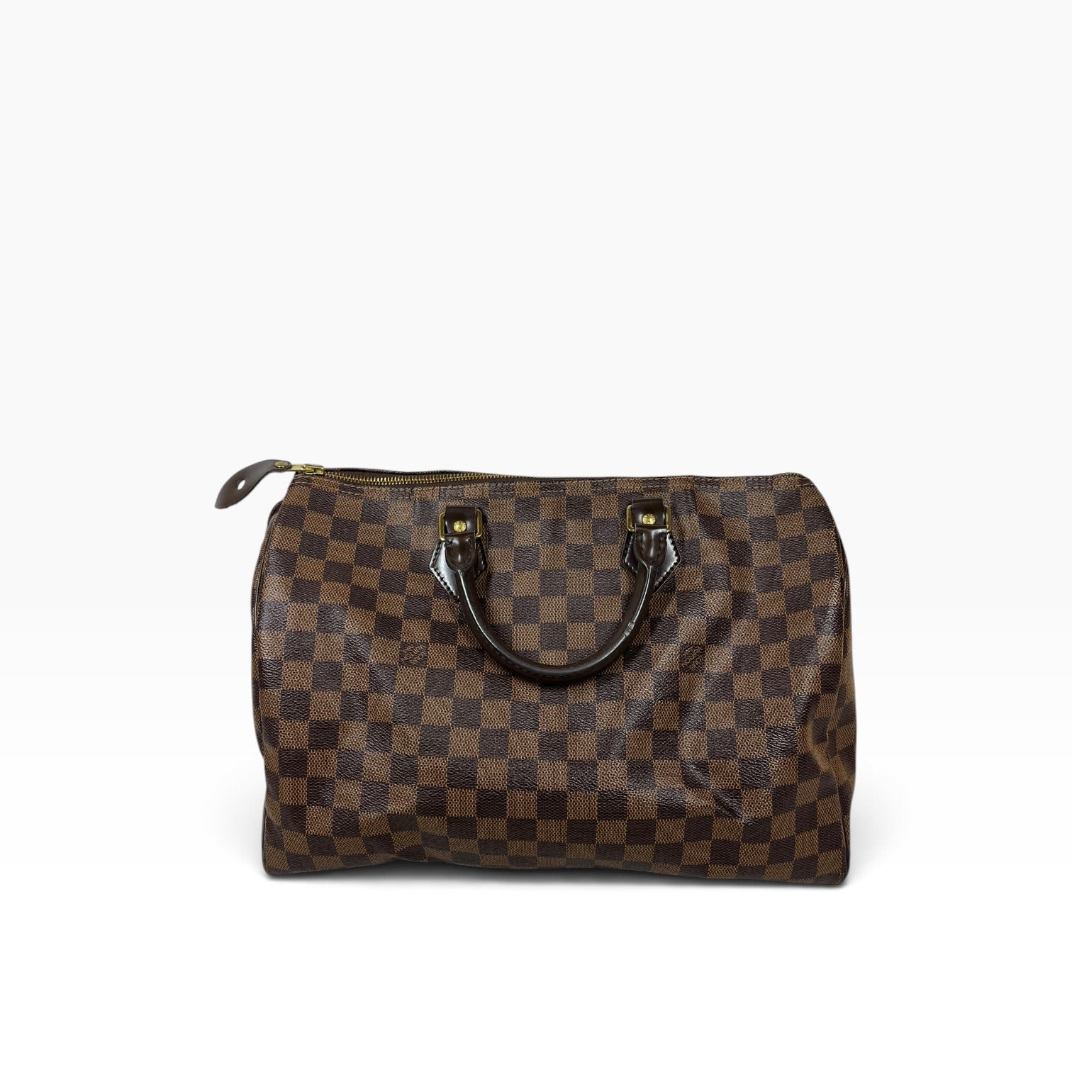 LOUIS VUITTON/Hand Bag/Monogram/Leather/BRW/damier eben speedy 30 view 2