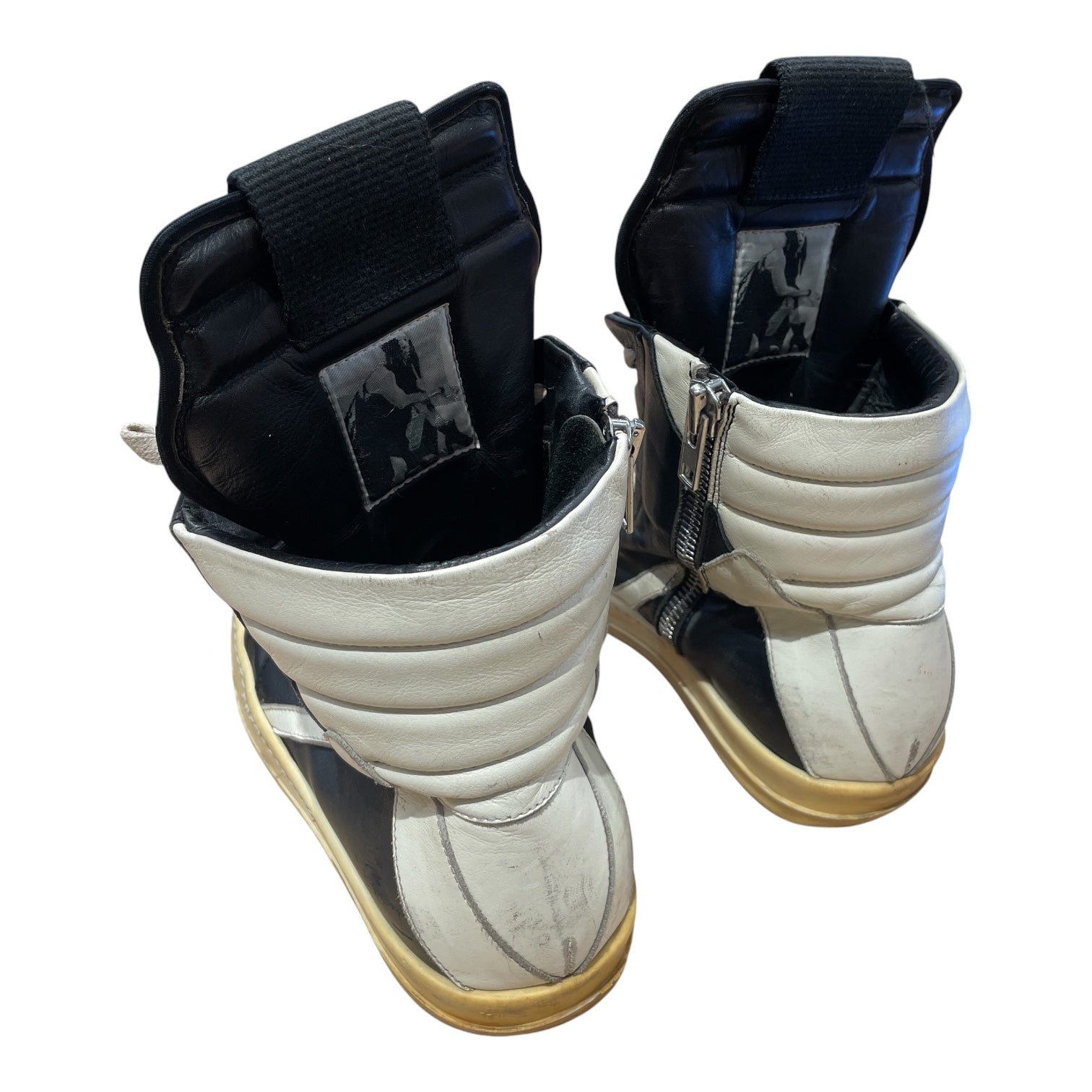 Rick Owens/Hi-Sneakers/EU 40/Leather/BLK/RICK OWEN GEOBASKETS view 2