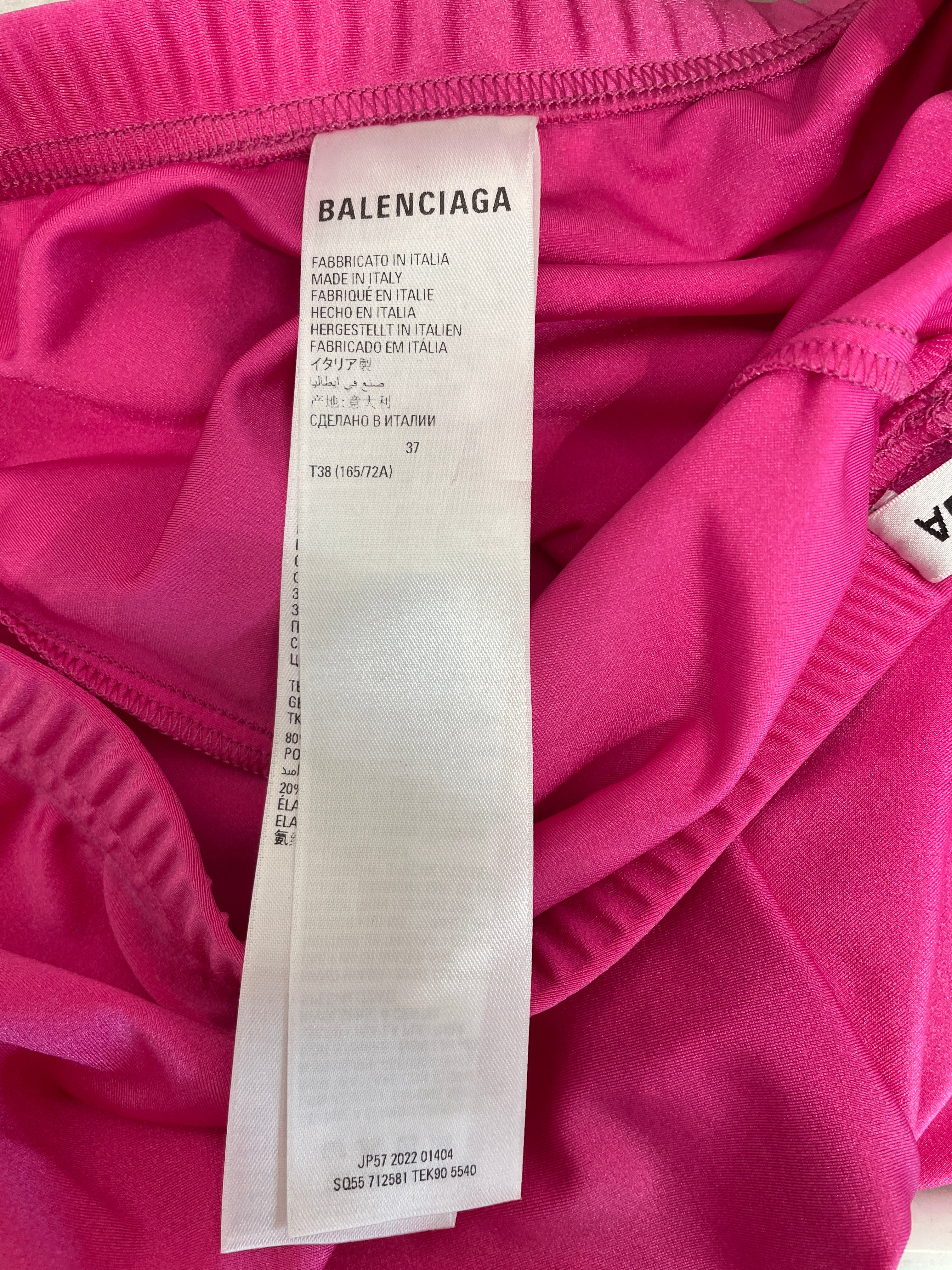 BALENCIAGA/Heels/EU 37/Polyester/PNK/2022 PANTASHOES view 7