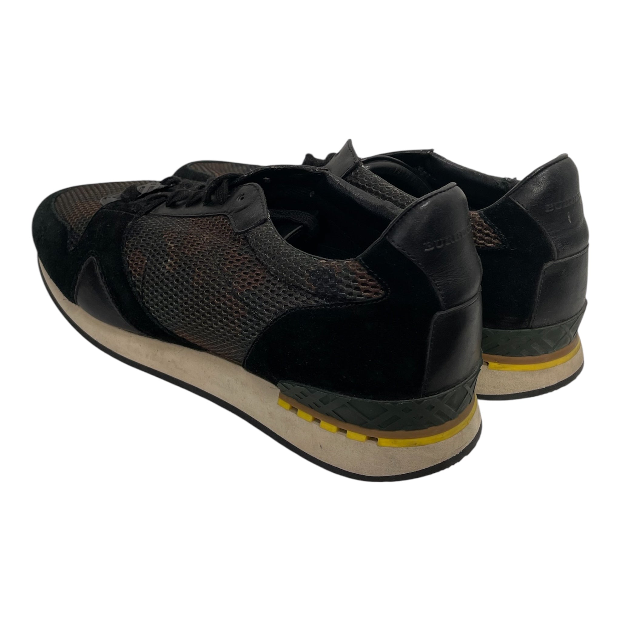 BURBERRY/Low-Sneakers/EU 41/Camouflage/BLK/MESH/SUEDE view 2