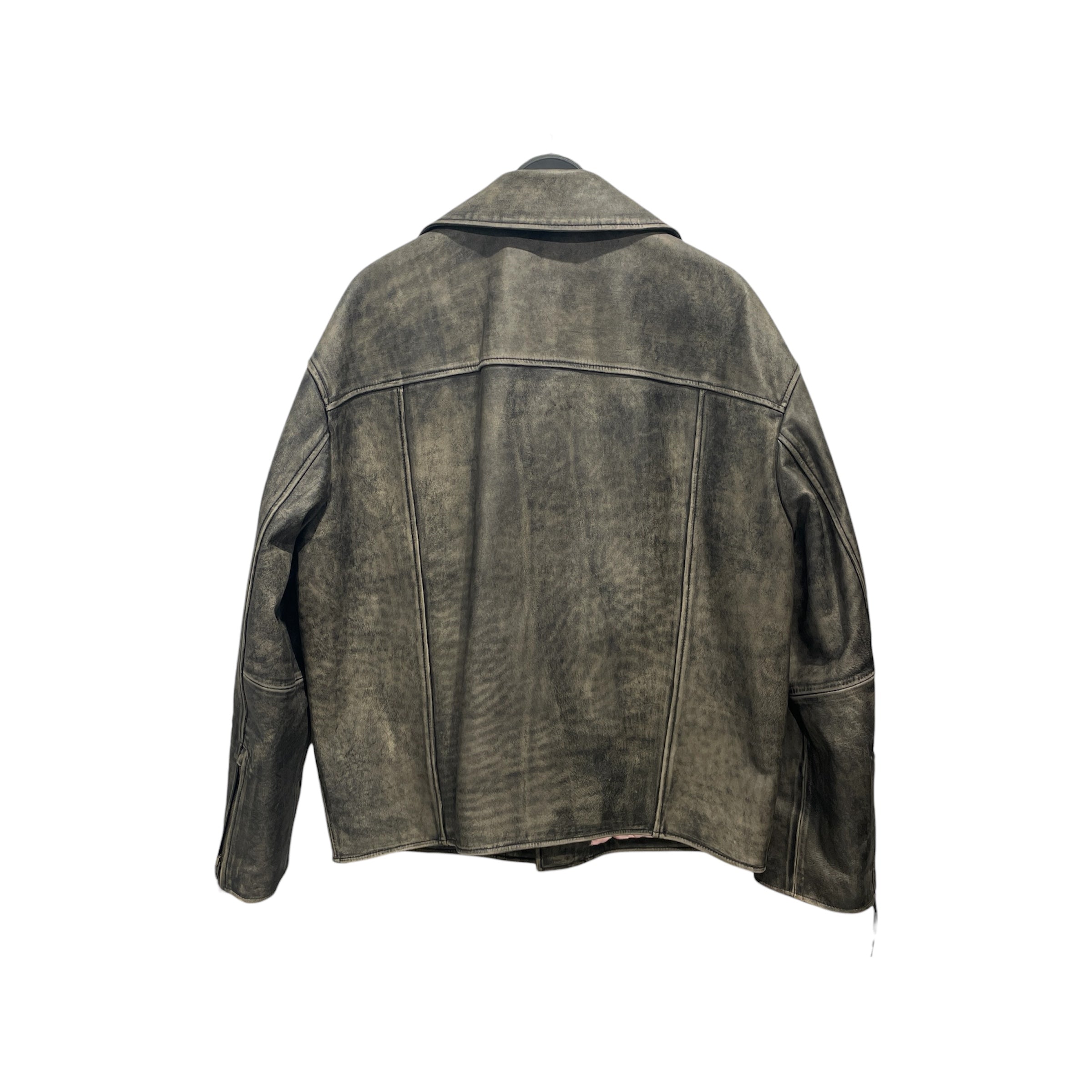 Acne Studios/Leather Jkt/46/Leather/BLK/BIKER LEATHER JACKET view 2