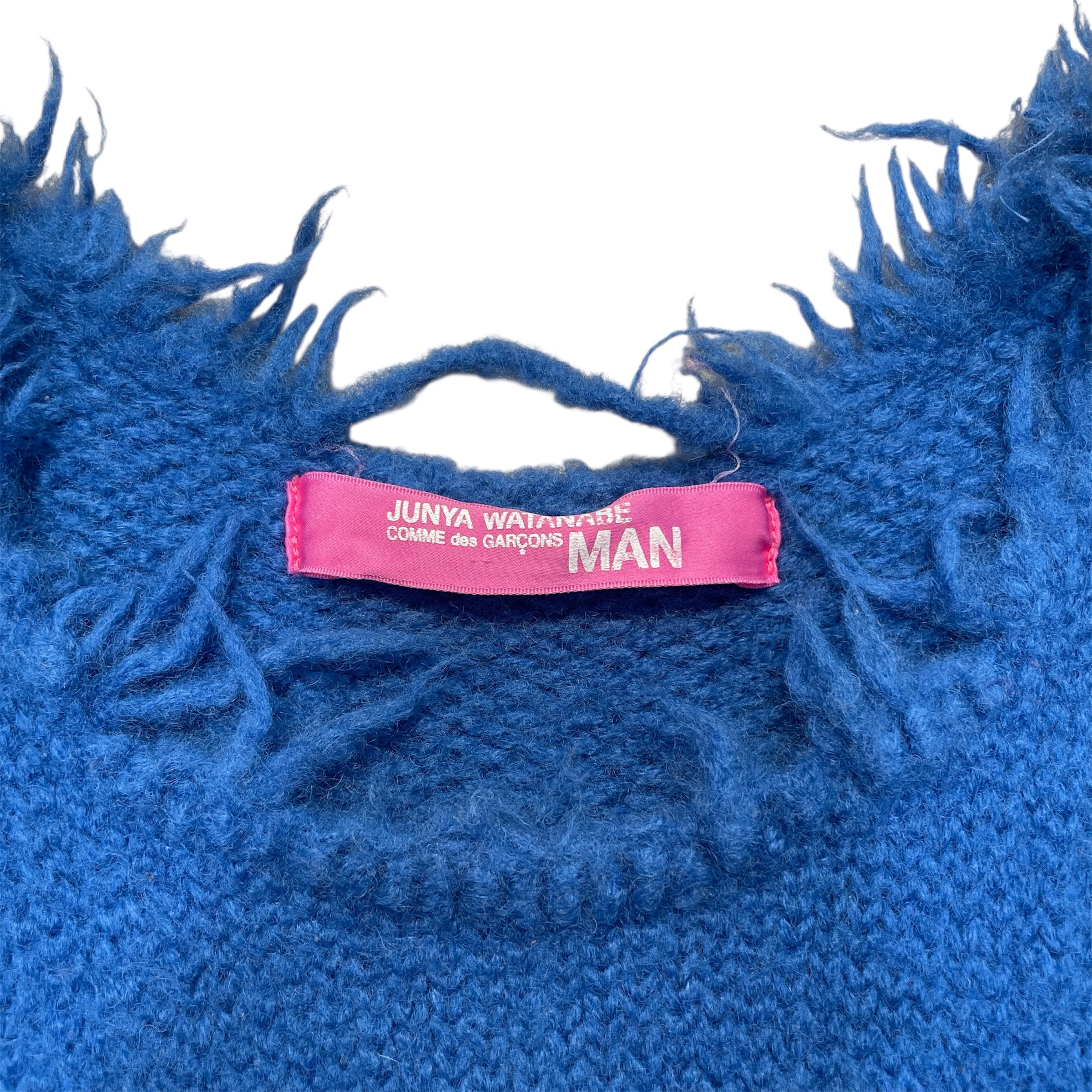 JUNYA WATANABE COMME des GARCONS/Tank Top/Wool/BLU/Snowflake view 3