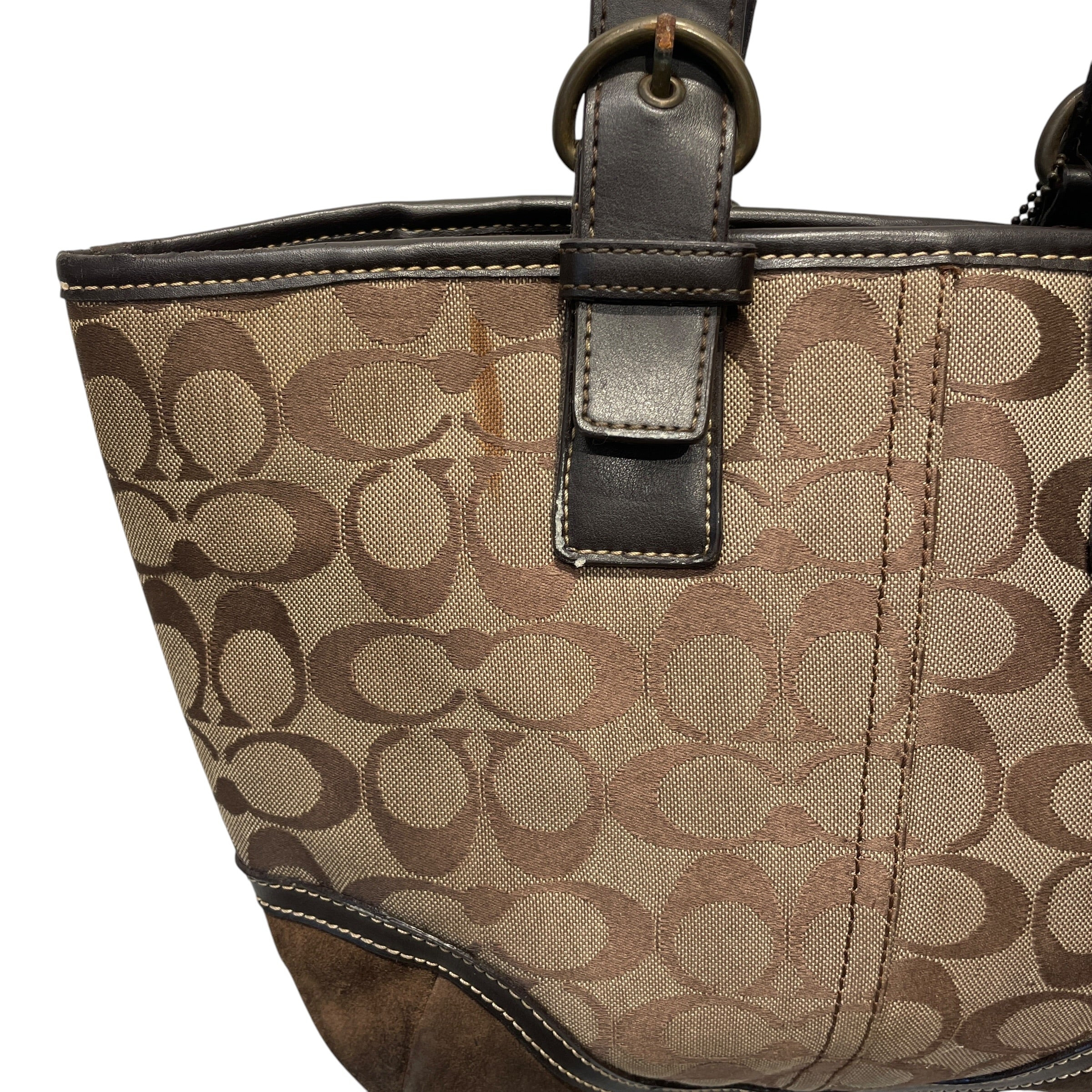 COACH/Bag/Monogram/BRW/Vintage Soho view 3